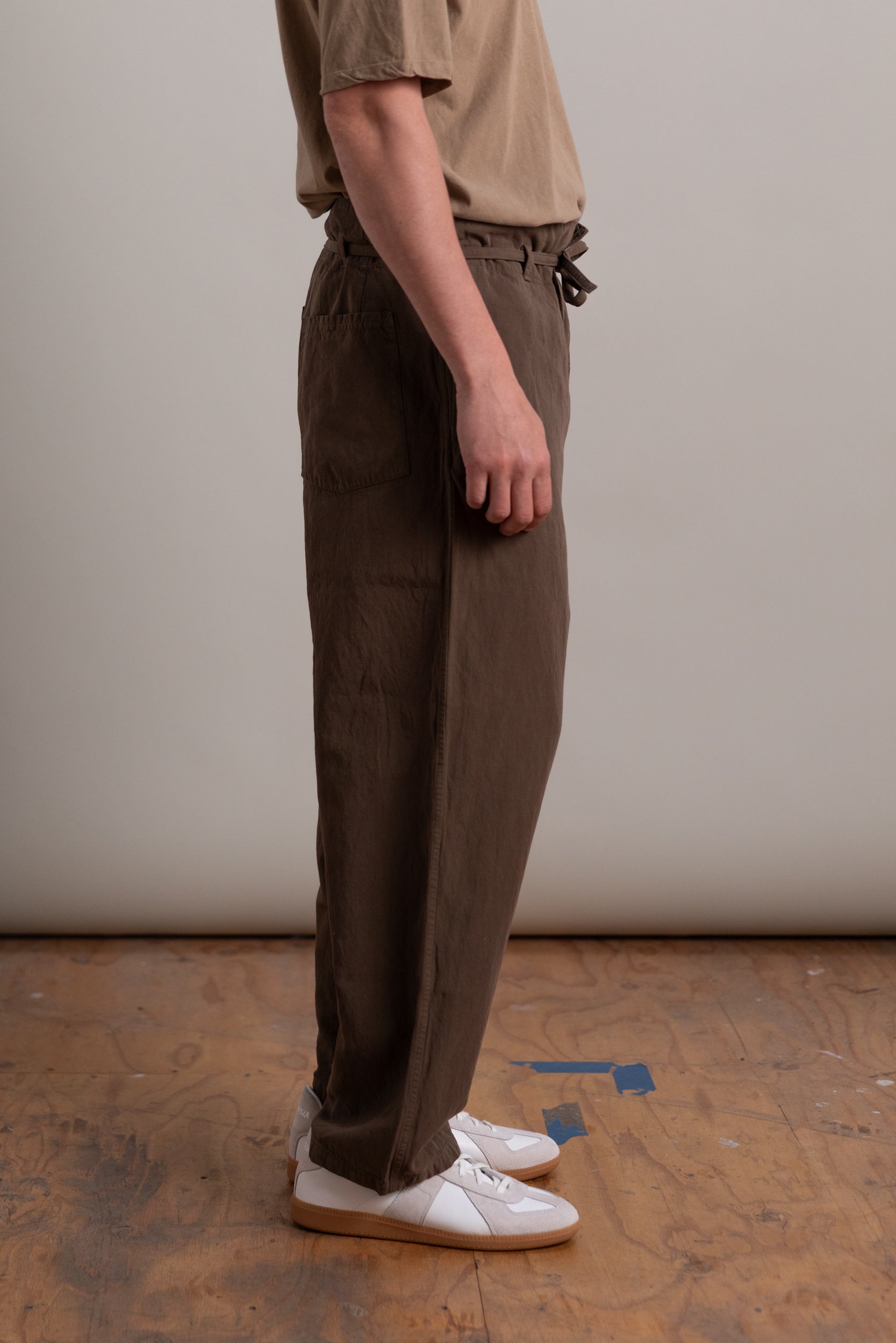 GABA TRAVELLER EASY PANTS IN CUB BROWN