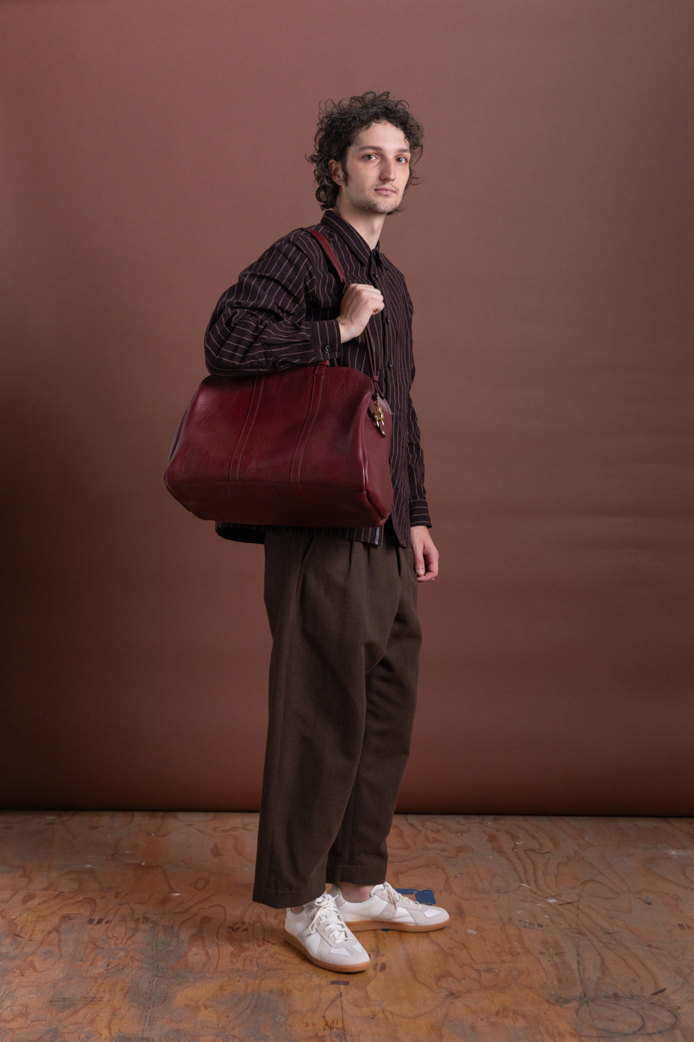 RHODES SMALL DUFFEL IN SUMAC
