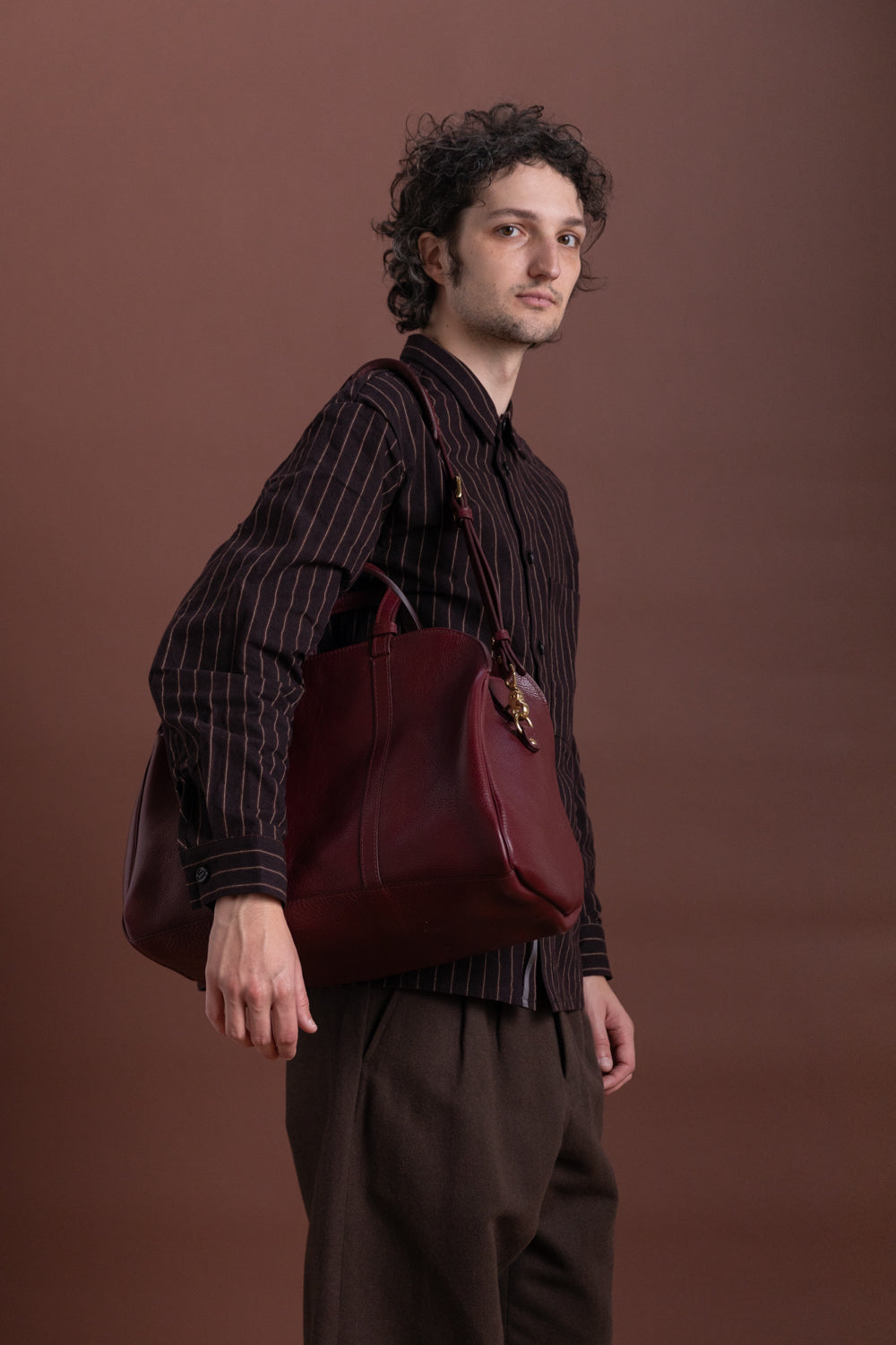RHODES SMALL DUFFEL IN SUMAC