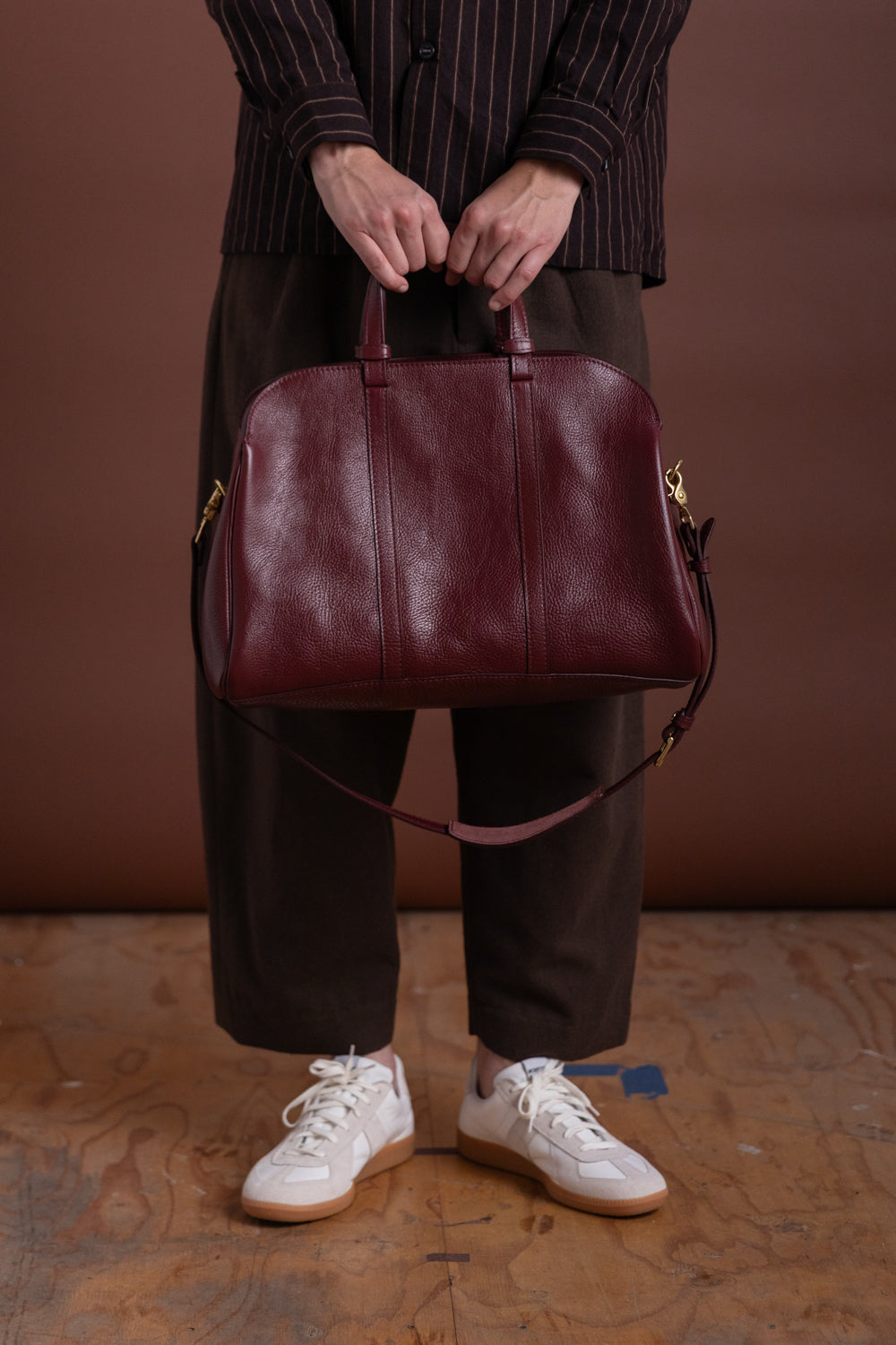 RHODES SMALL DUFFEL IN SUMAC