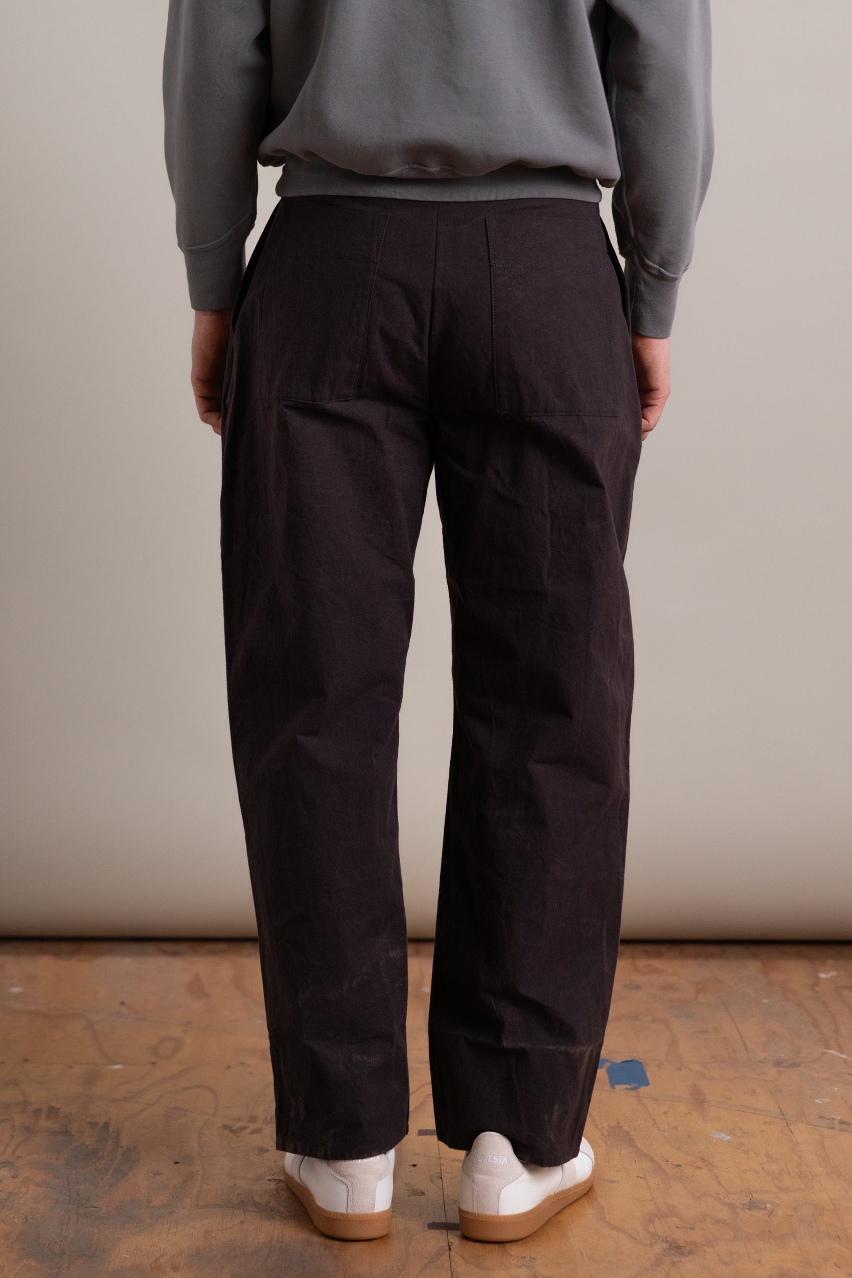 R0 P4 WIDE PANTS IN EARTH WAX