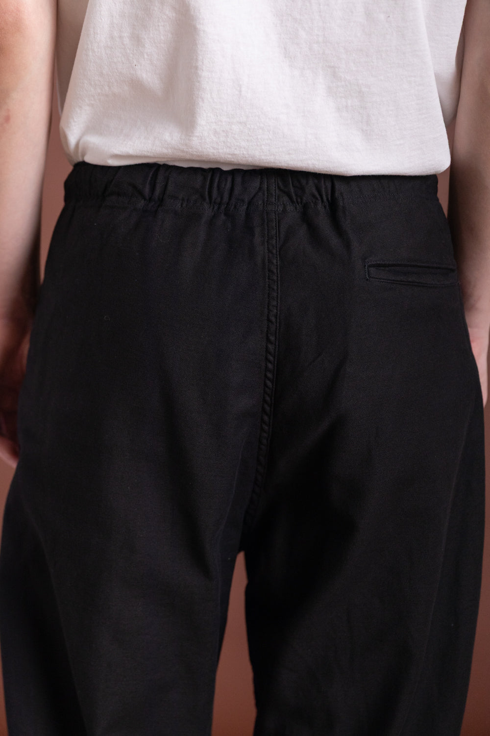 WIDE FIT NEW YORKER PANTS IN BLACK