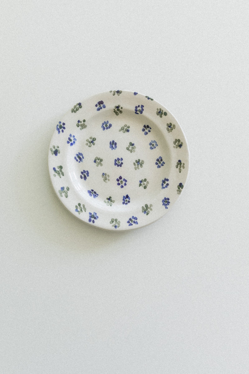 ABSTRACT DOTS SMALL ROUND PLATE