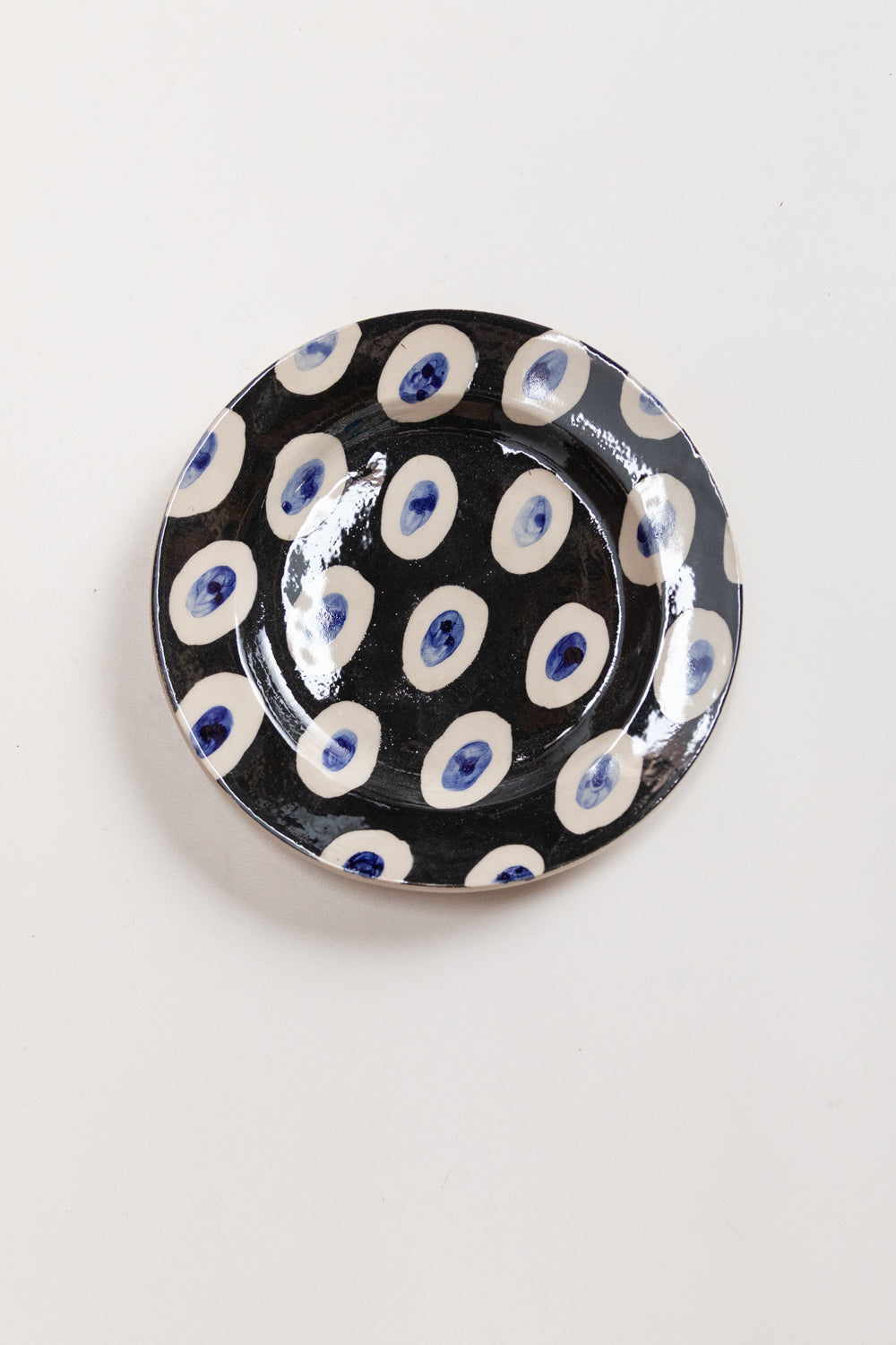 COBALT DASH MEDIUM ROUND PLATE