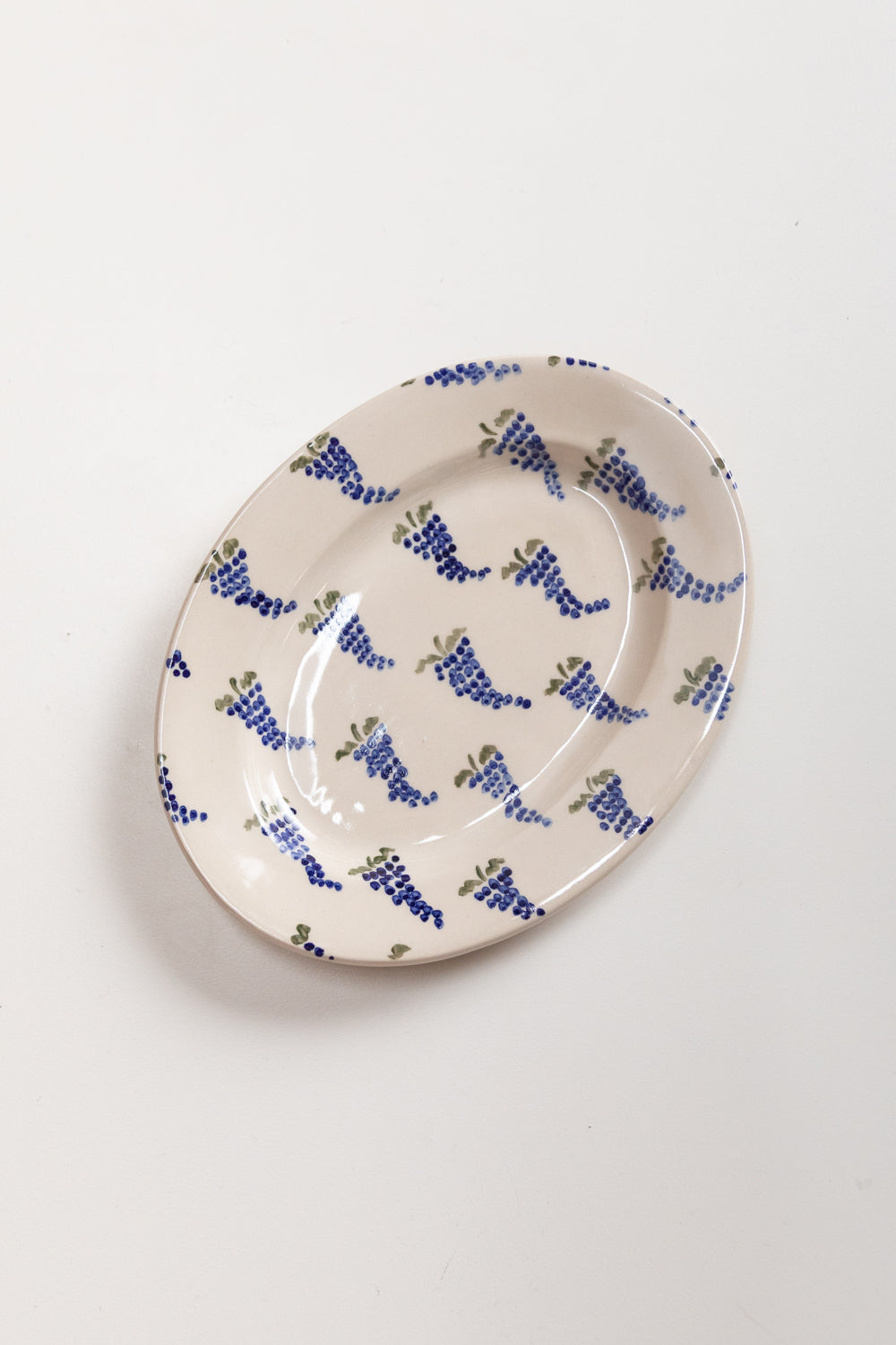 GRAPES SMALL OVAL PLATTER