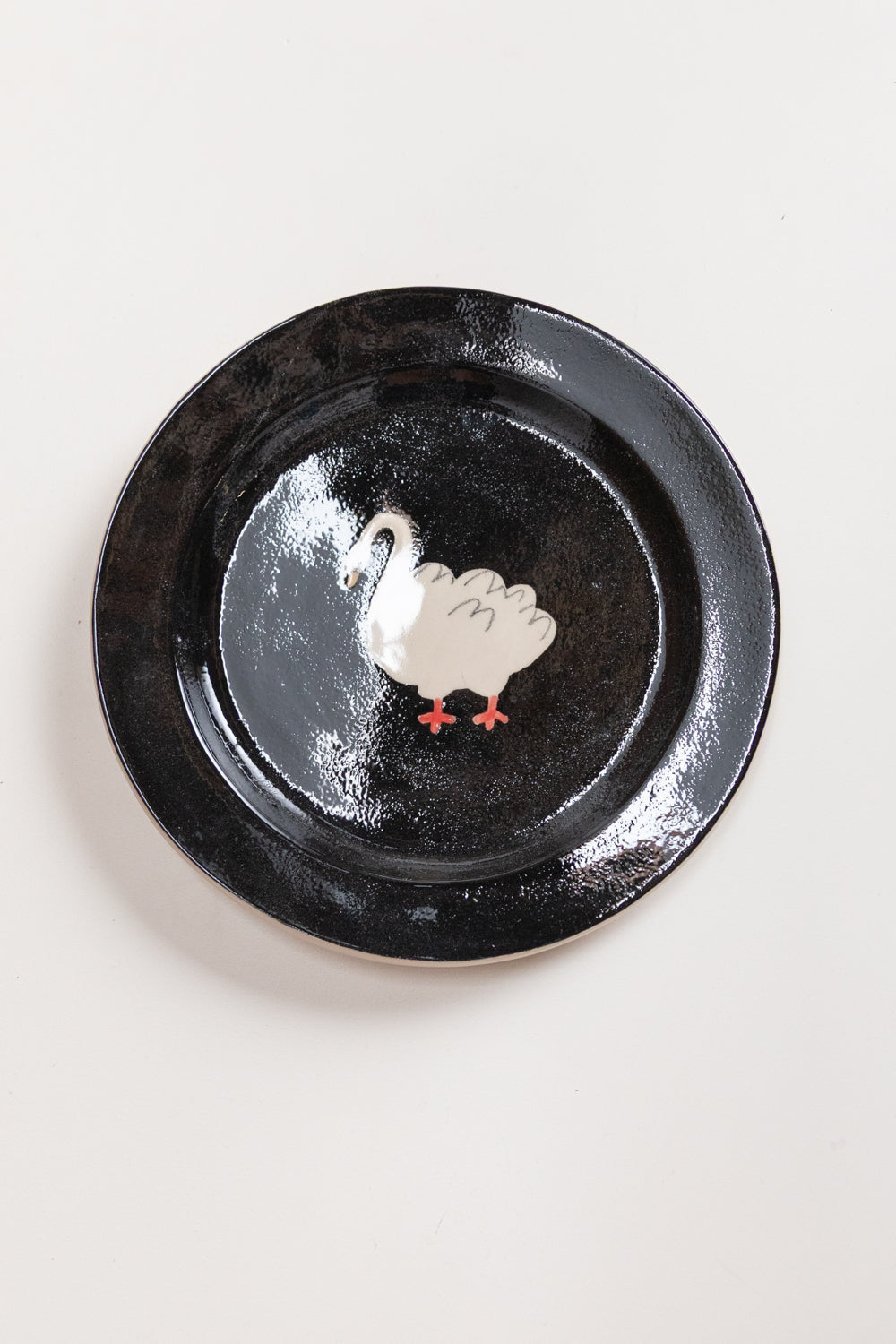 SWAN ROUND DINNER PLATE
