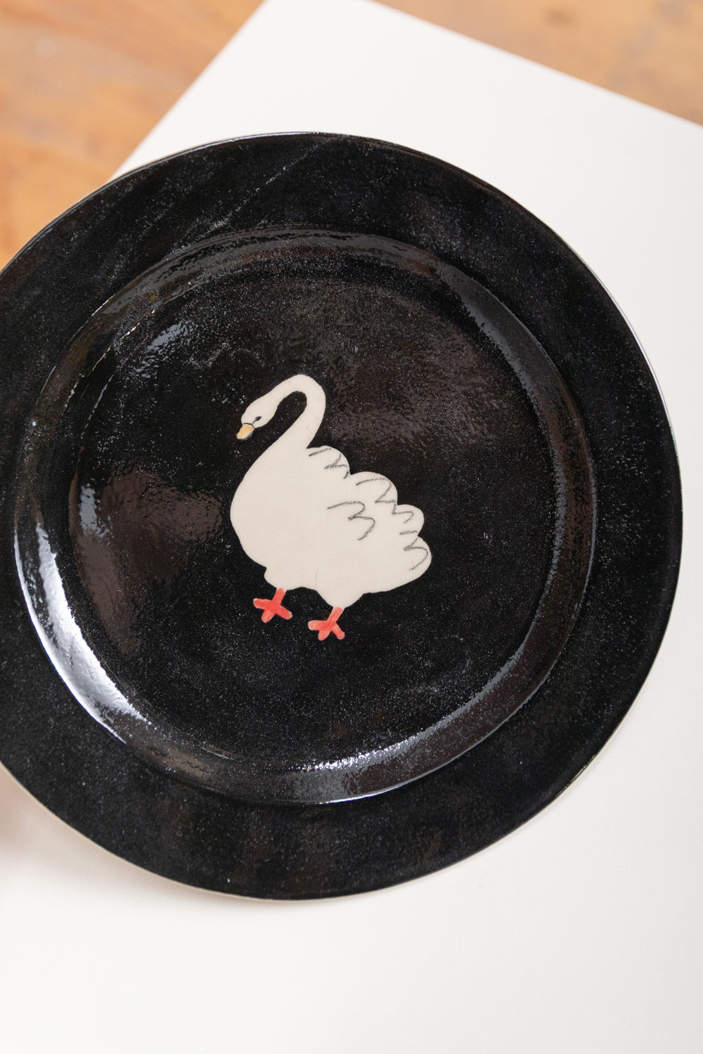 SWAN ROUND DINNER PLATE