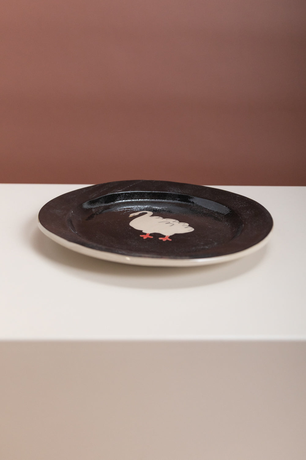 SWAN ROUND DINNER PLATE