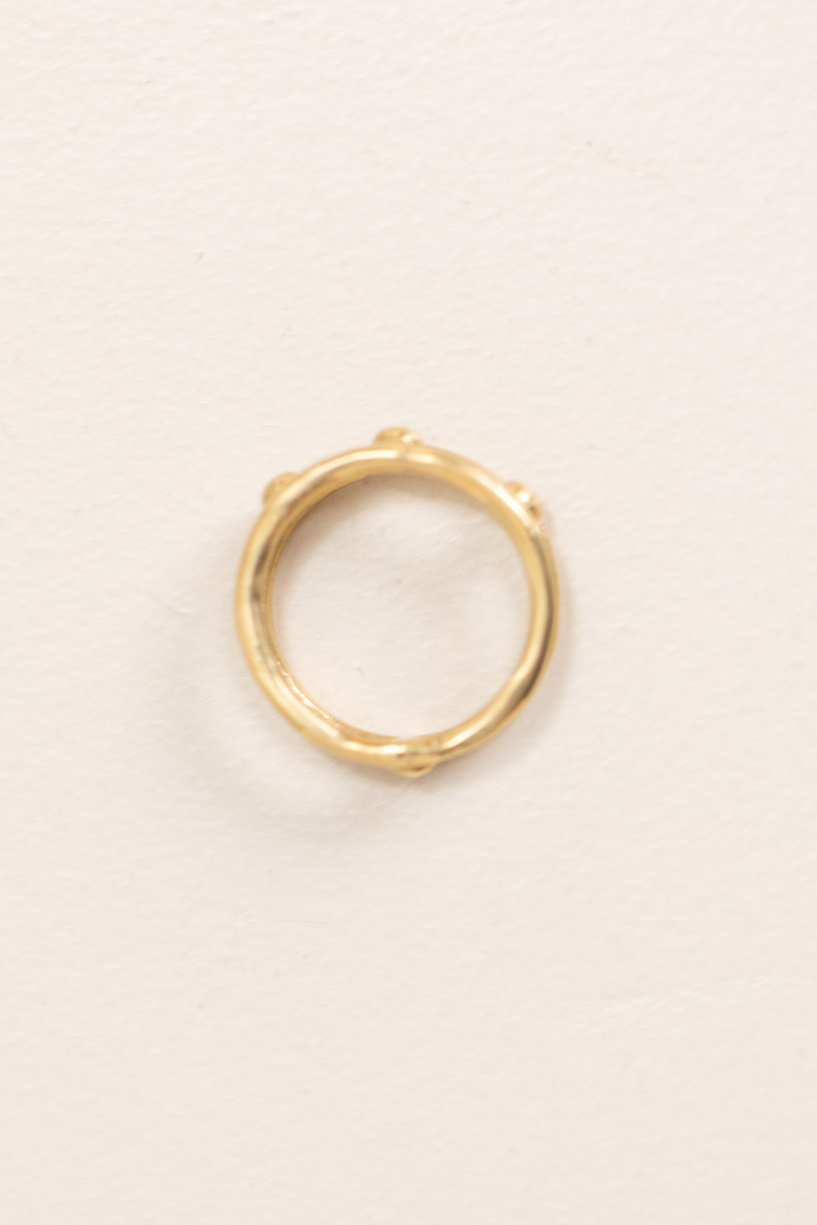 THICK VIENNA RING IN BRONZE