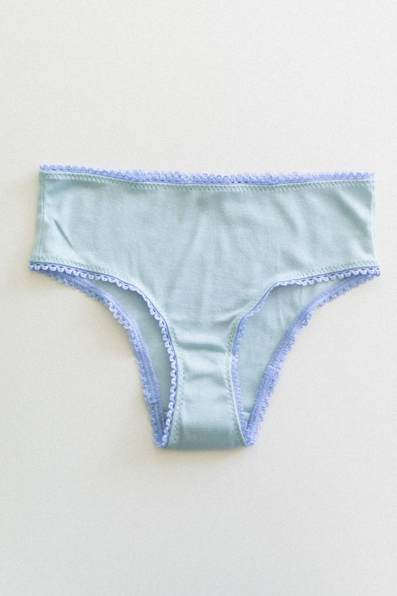 JOSEPHINE HIPSTER PANTY IN NIMBU ORGANIC COTTON