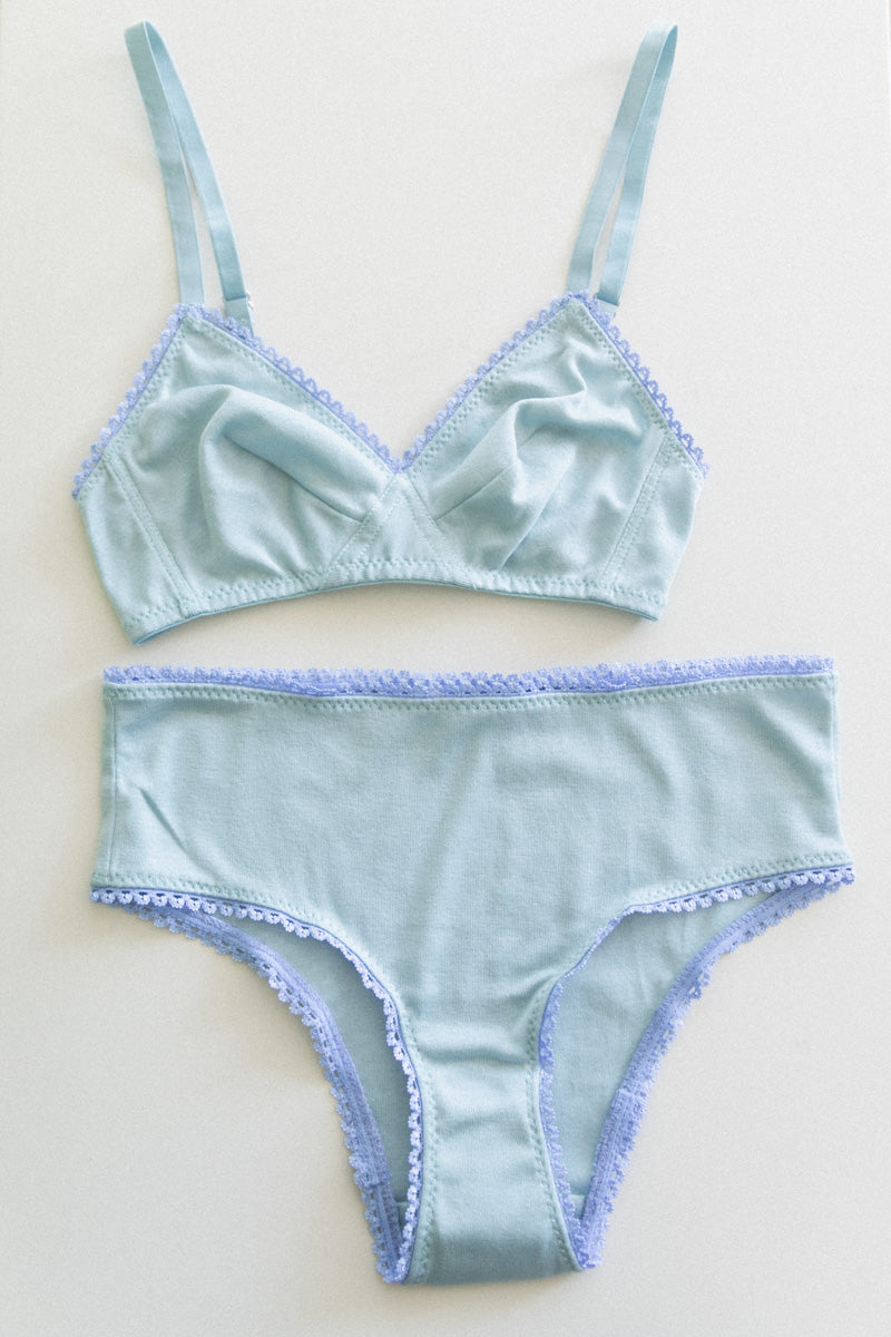 ANTONIA BRALETTE IN NIMBU ORGANIC COTTON