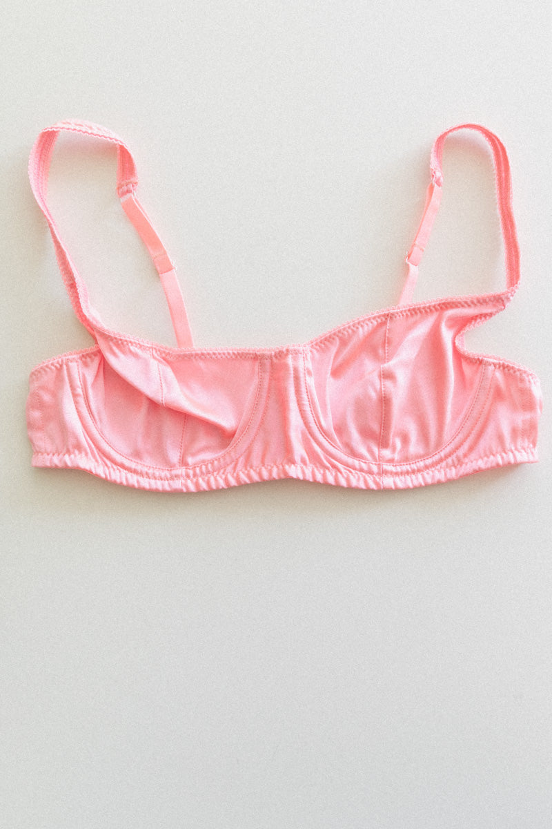 GITA UNDERWIRE BRA IN PRIMA SILK CHARMEUSE