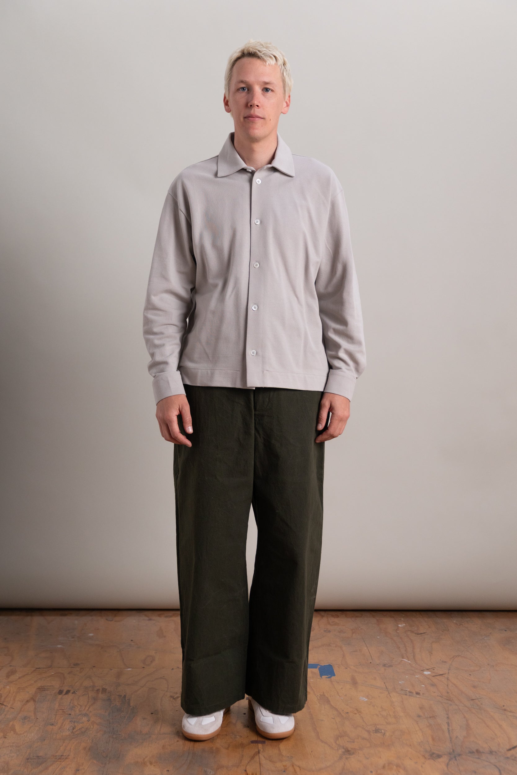 OPTO LONG SLEEVE IN GREIGE RACHEL MESH