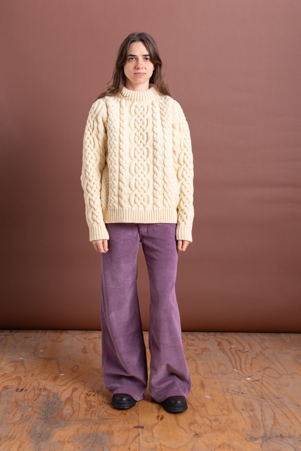 LENS SWEATER IN ARLES MERINO WOOL