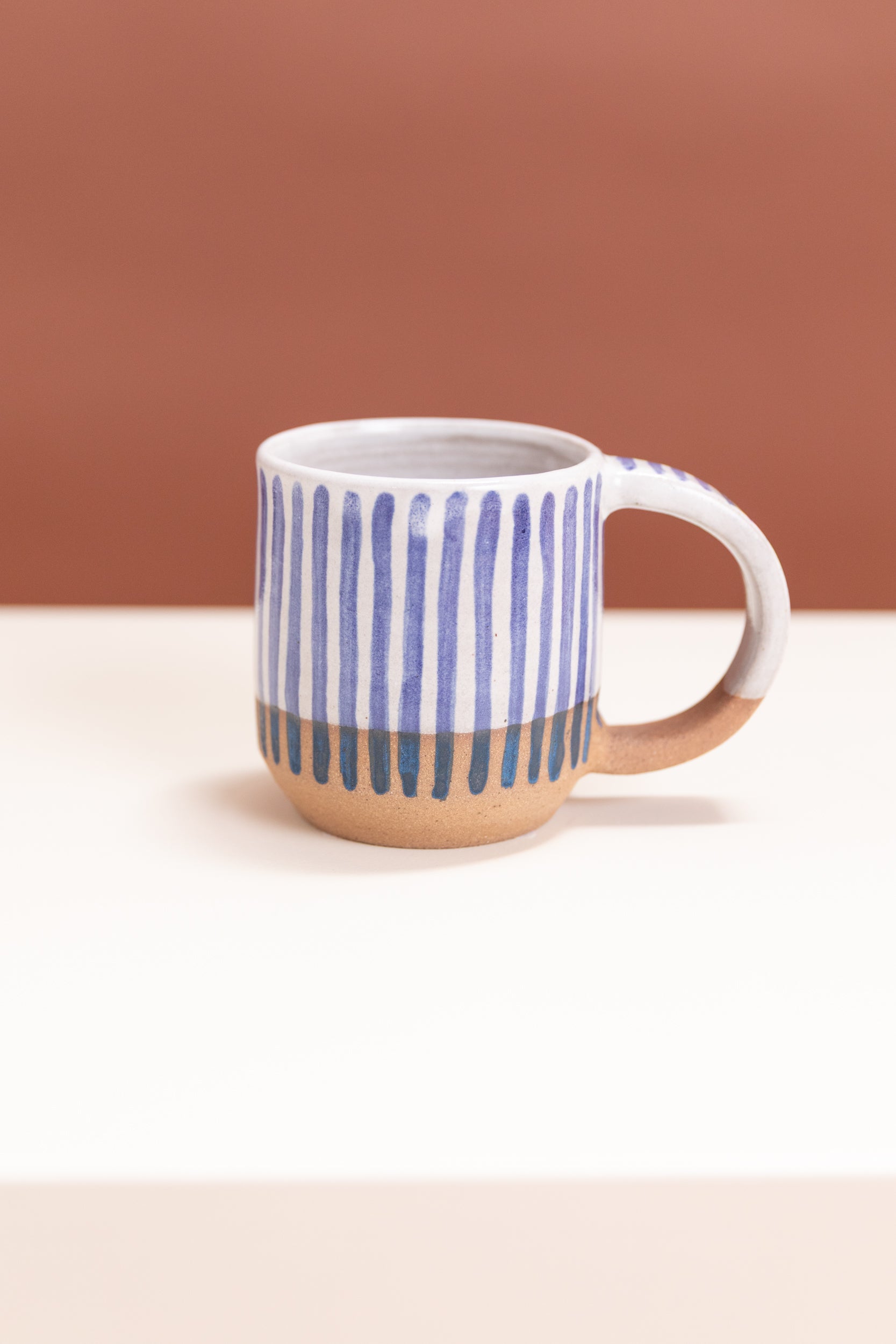 BLUE STRIPED MUG 1