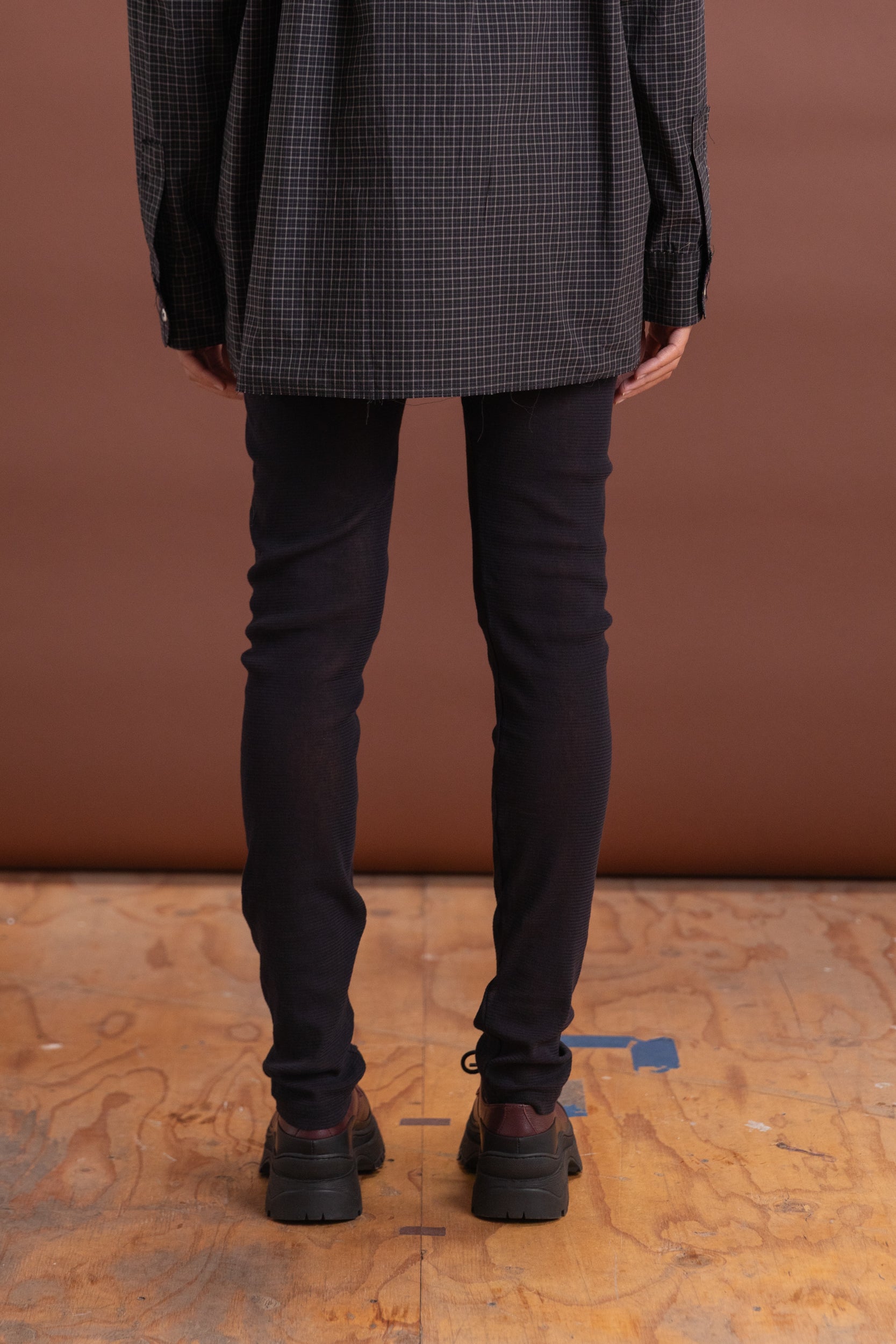 MESH LEGGINGS IN BLACK
