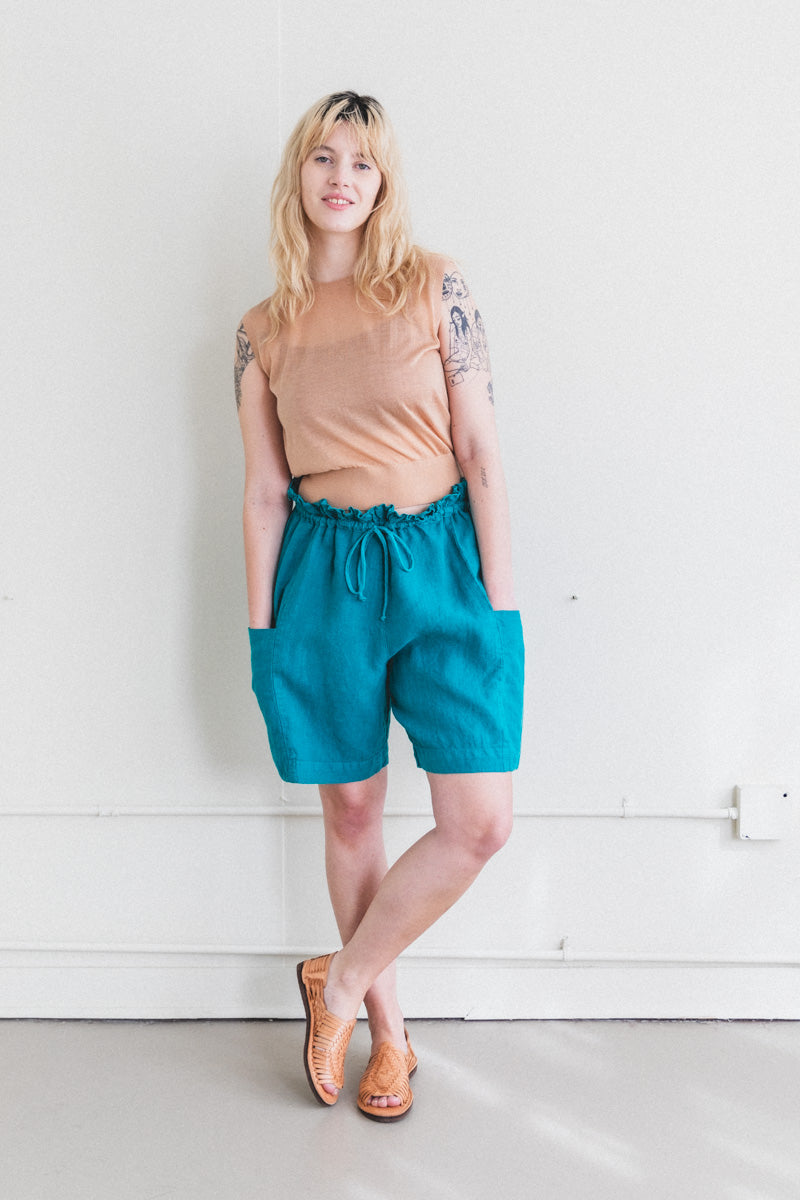 PARACHUTE SHORTS IN PEACOCK