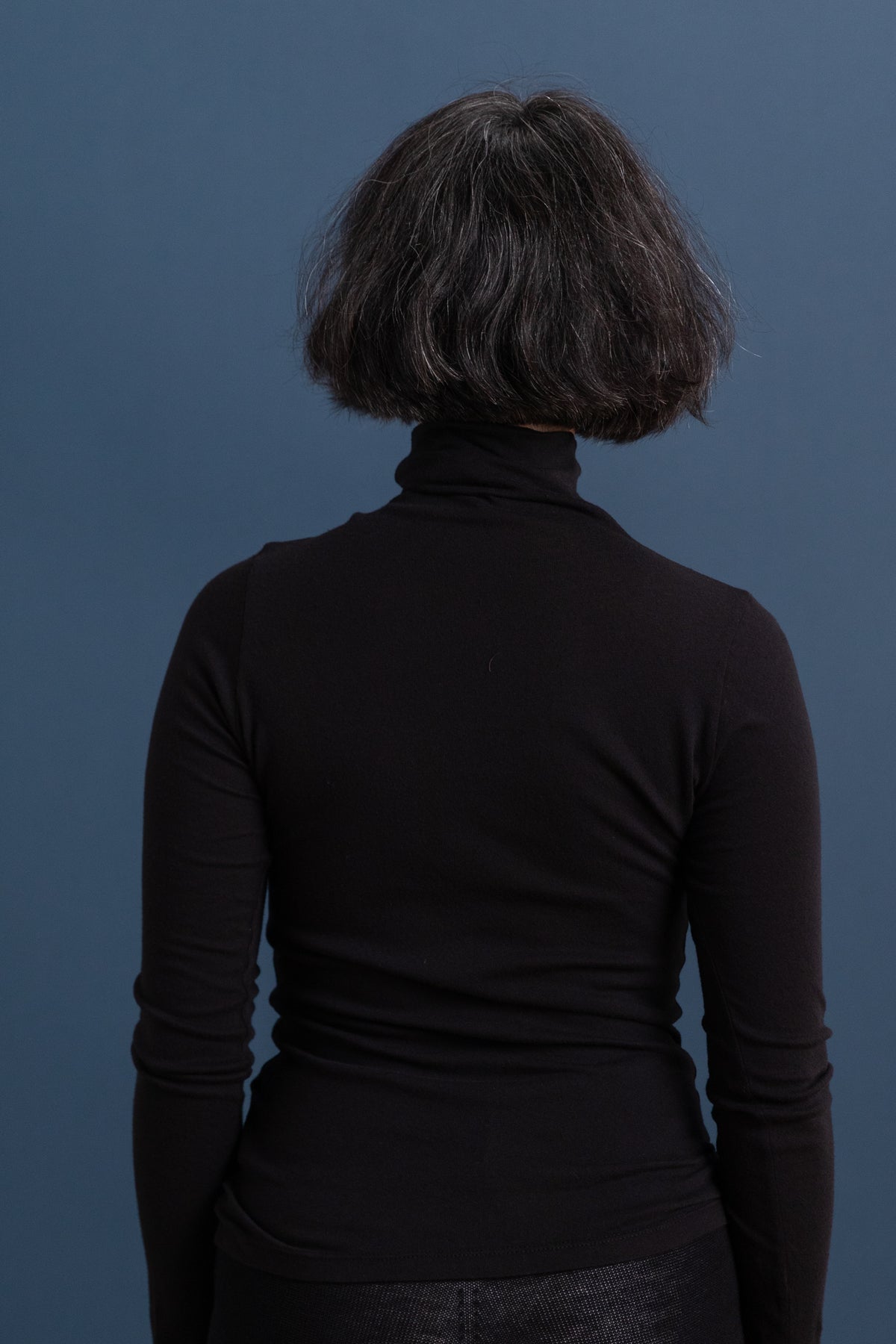 TURTLENECK LONG SLEEVE IN BLACK