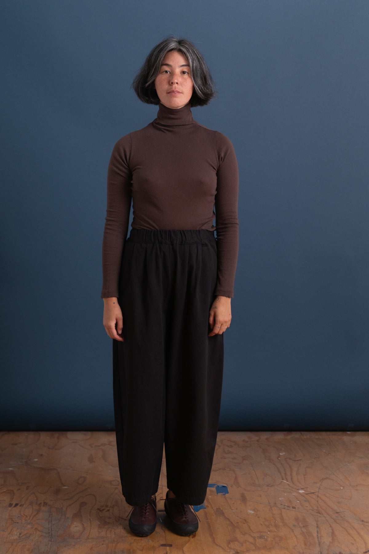 WIDE PANTS IN BLACK