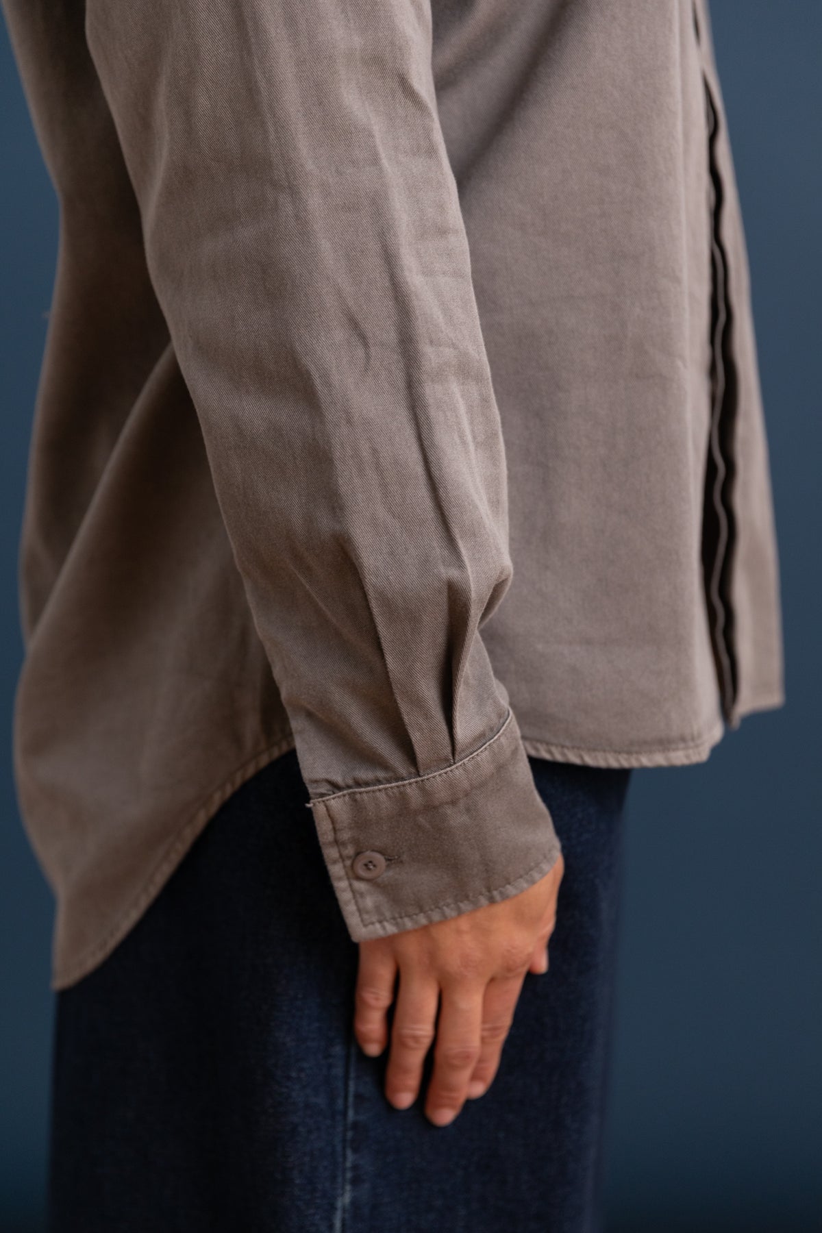 WORK SHIRT IN STONE