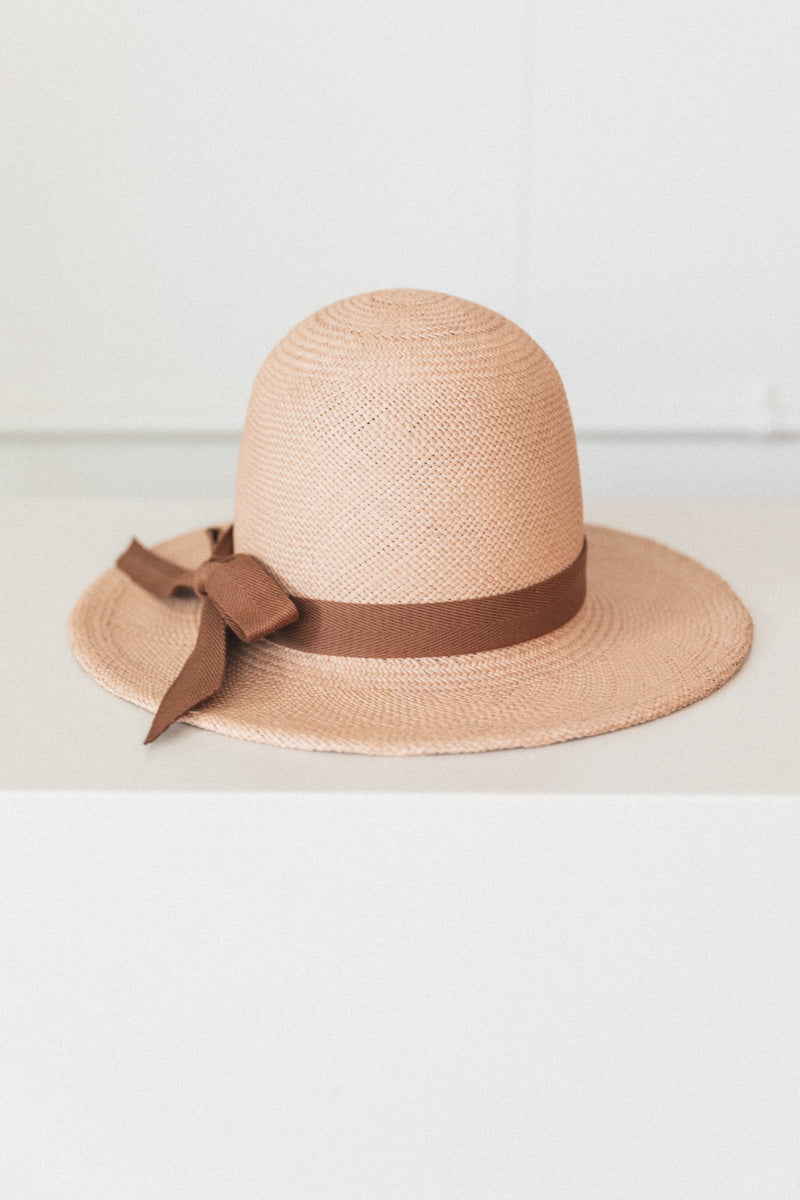 VIOLETTO WITH TWILL BOW TRIM