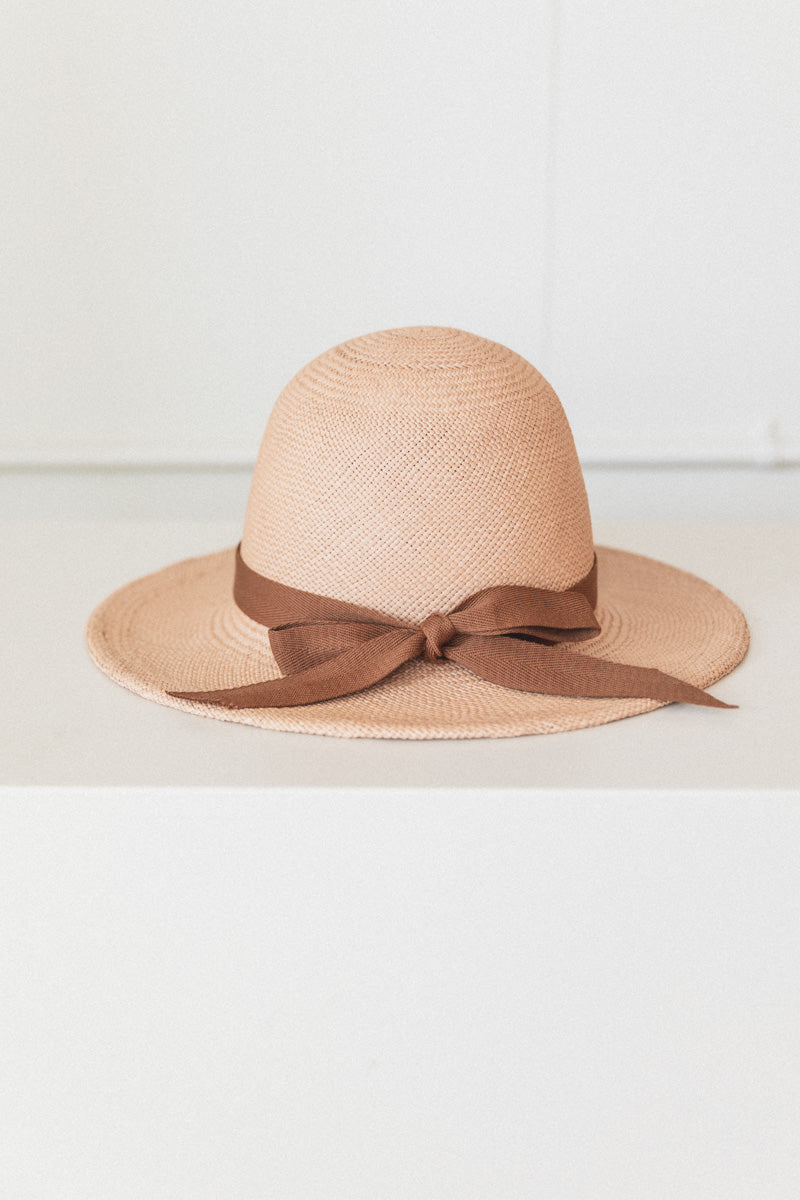 VIOLETTO WITH TWILL BOW TRIM