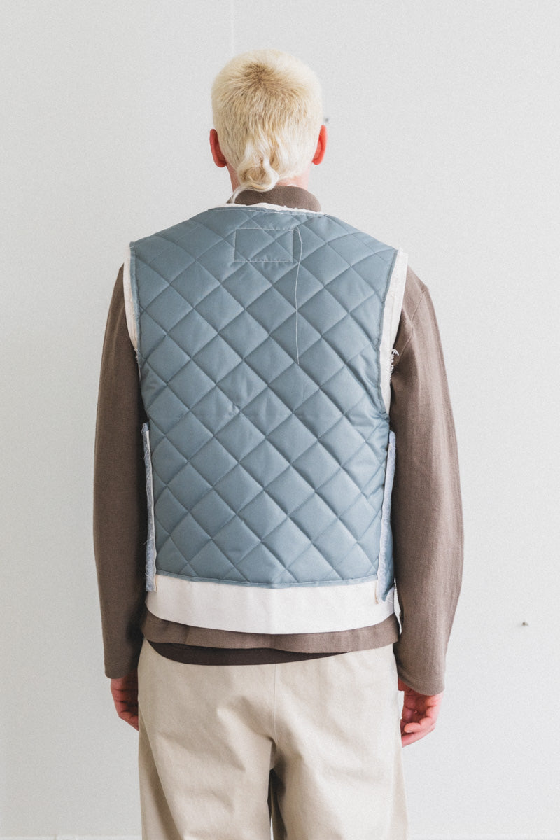 RESEARCH ZIP VEST IN SAGE