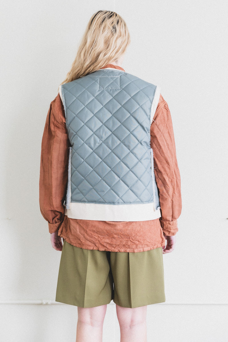 RESEARCH ZIP VEST IN SAGE