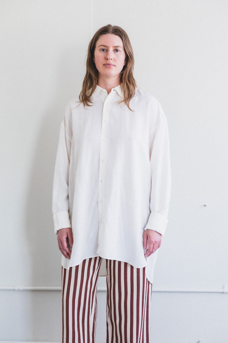 OSCAR SHIRT IN CLAY CUPRO