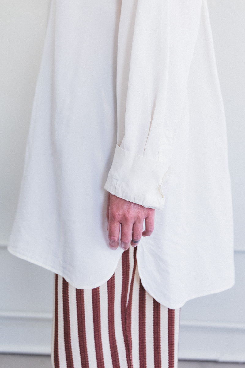 OSCAR SHIRT IN CLAY CUPRO