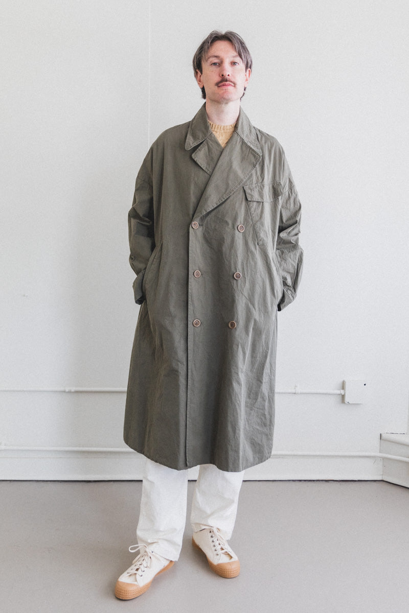 ARMY COAT IN OLIVE CARD