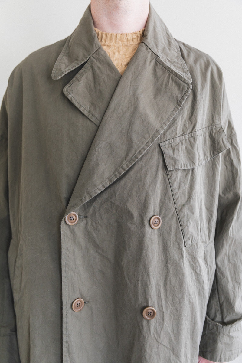 ARMY COAT IN OLIVE CARD
