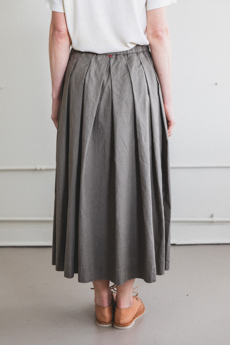 BOWLING SKIRT IN KHAKI