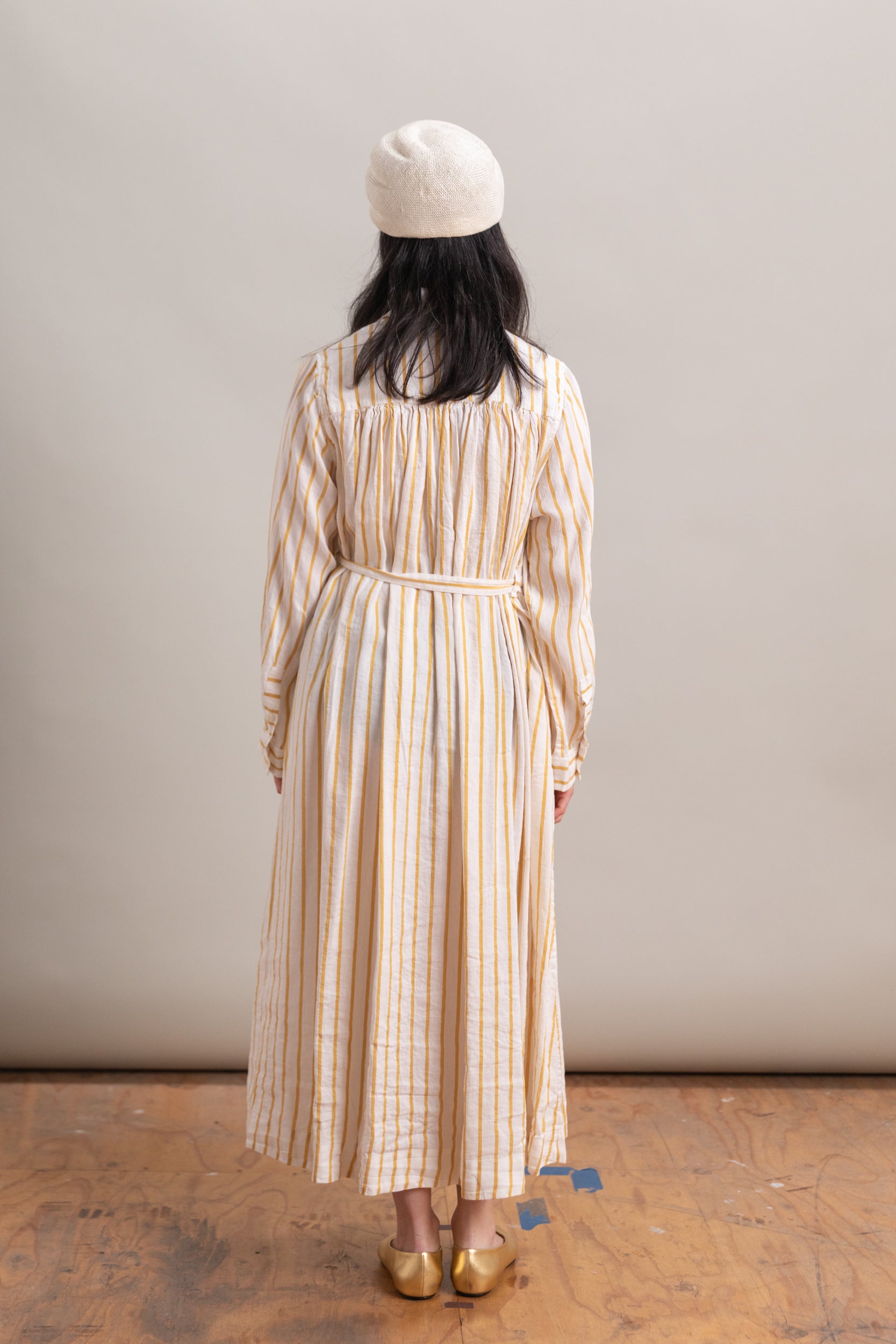 COLETTE DRESS IN LINEY STRIPE