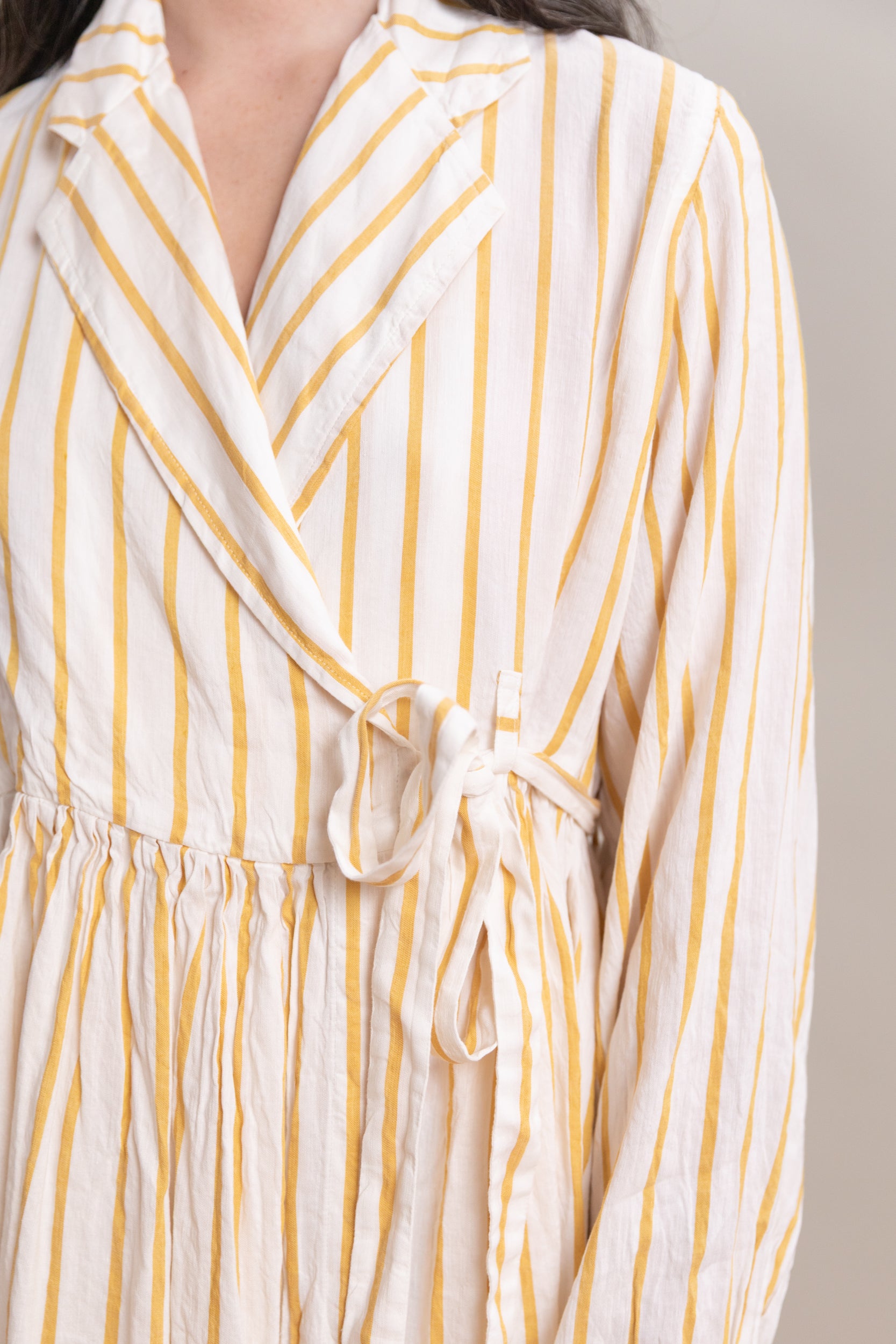 COLETTE DRESS IN LINEY STRIPE