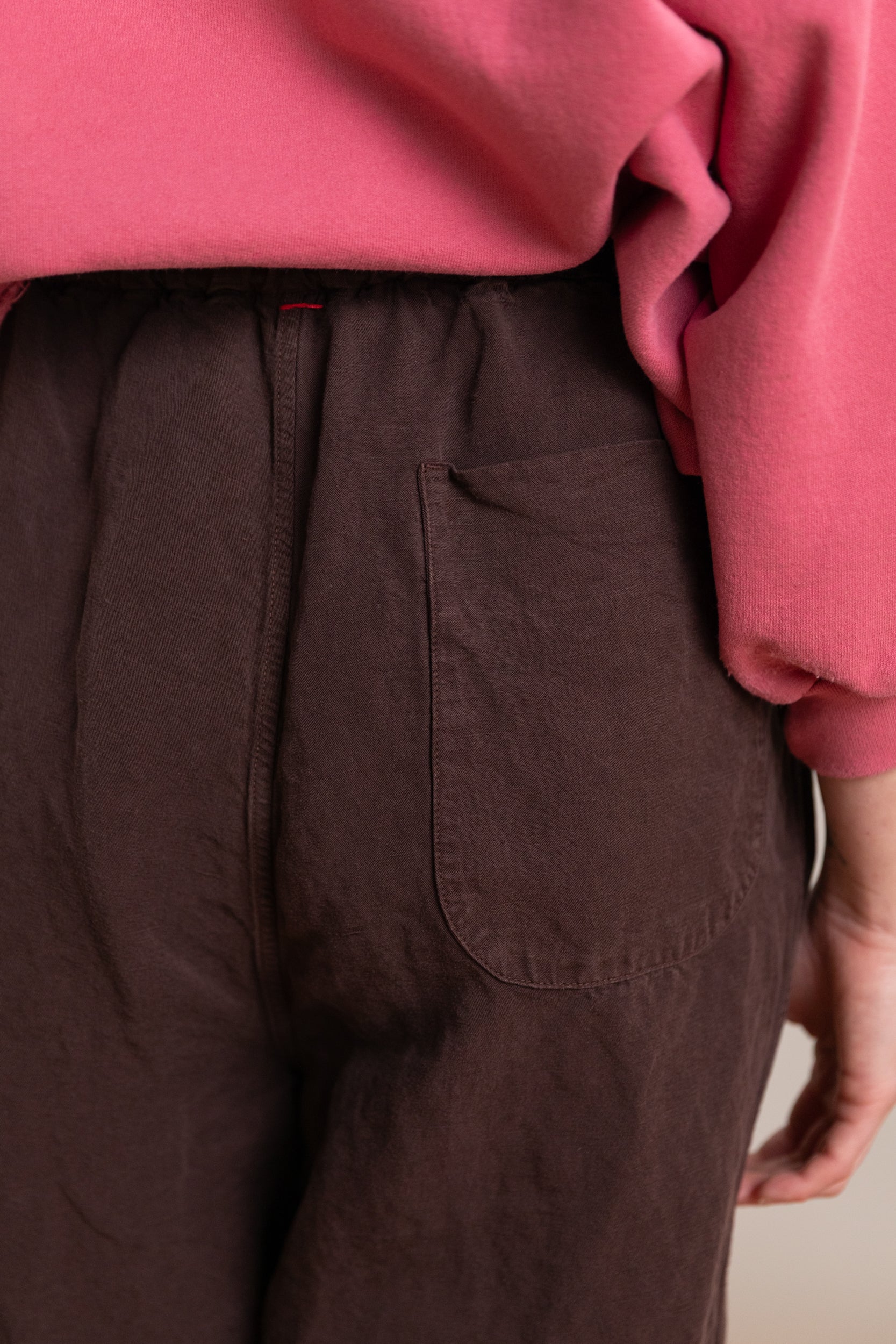 FABI PANT IN BROWN TUAREG