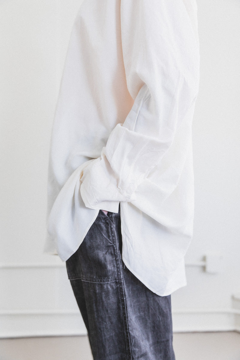 OSCAR SHIRT IN CLAY CUPRO