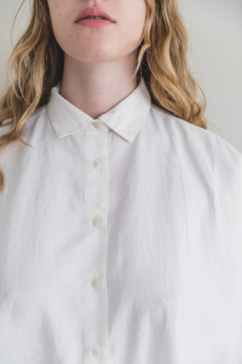 SQUARE SHIRT IN WHITE BRALL