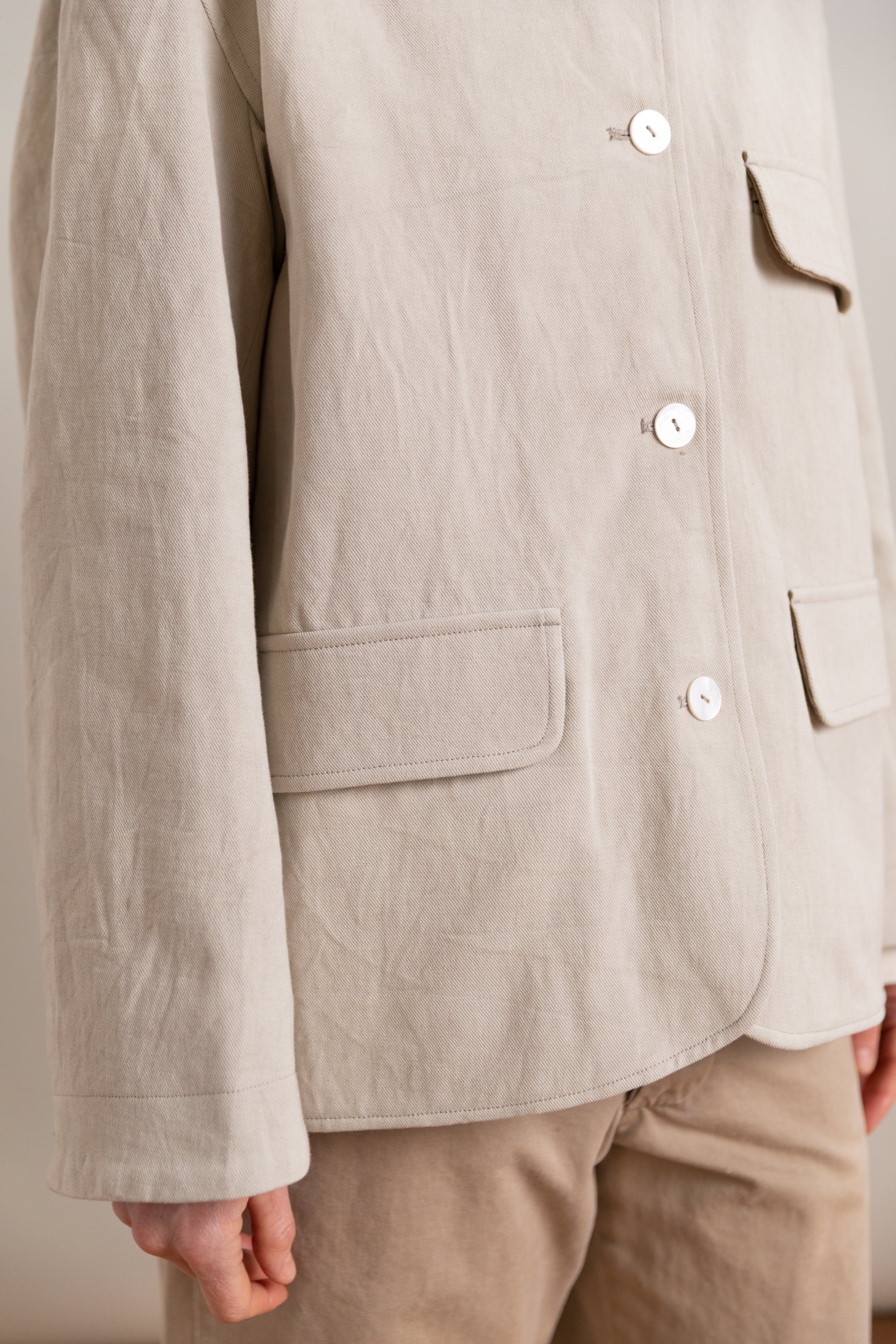 HUNTER JACKET IN JAPANESE DRILL COTTON
