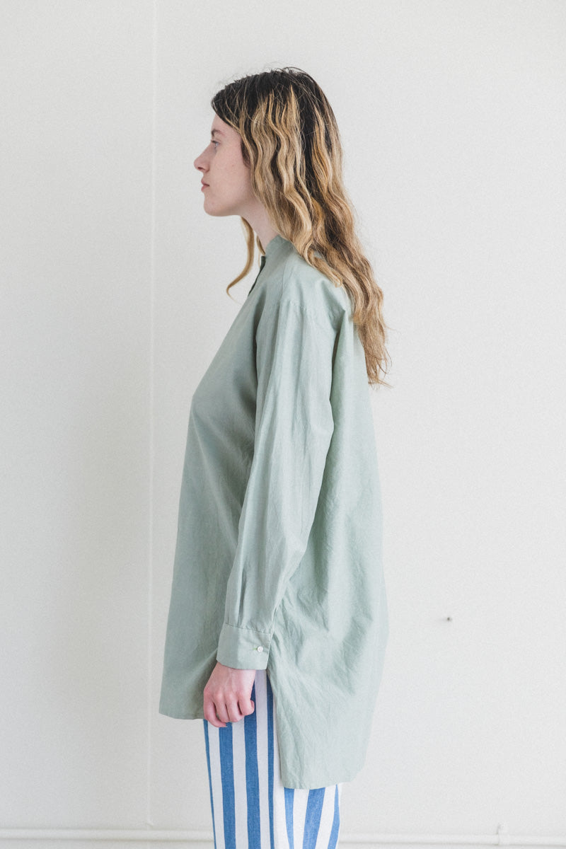 DAY SHIRT IN COTTON SILK TYPEWRITE CLOTH