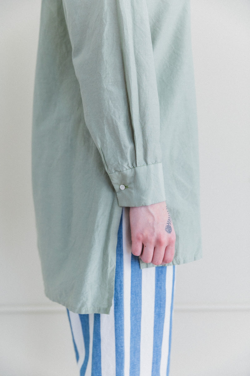 DAY SHIRT IN COTTON SILK TYPEWRITE CLOTH