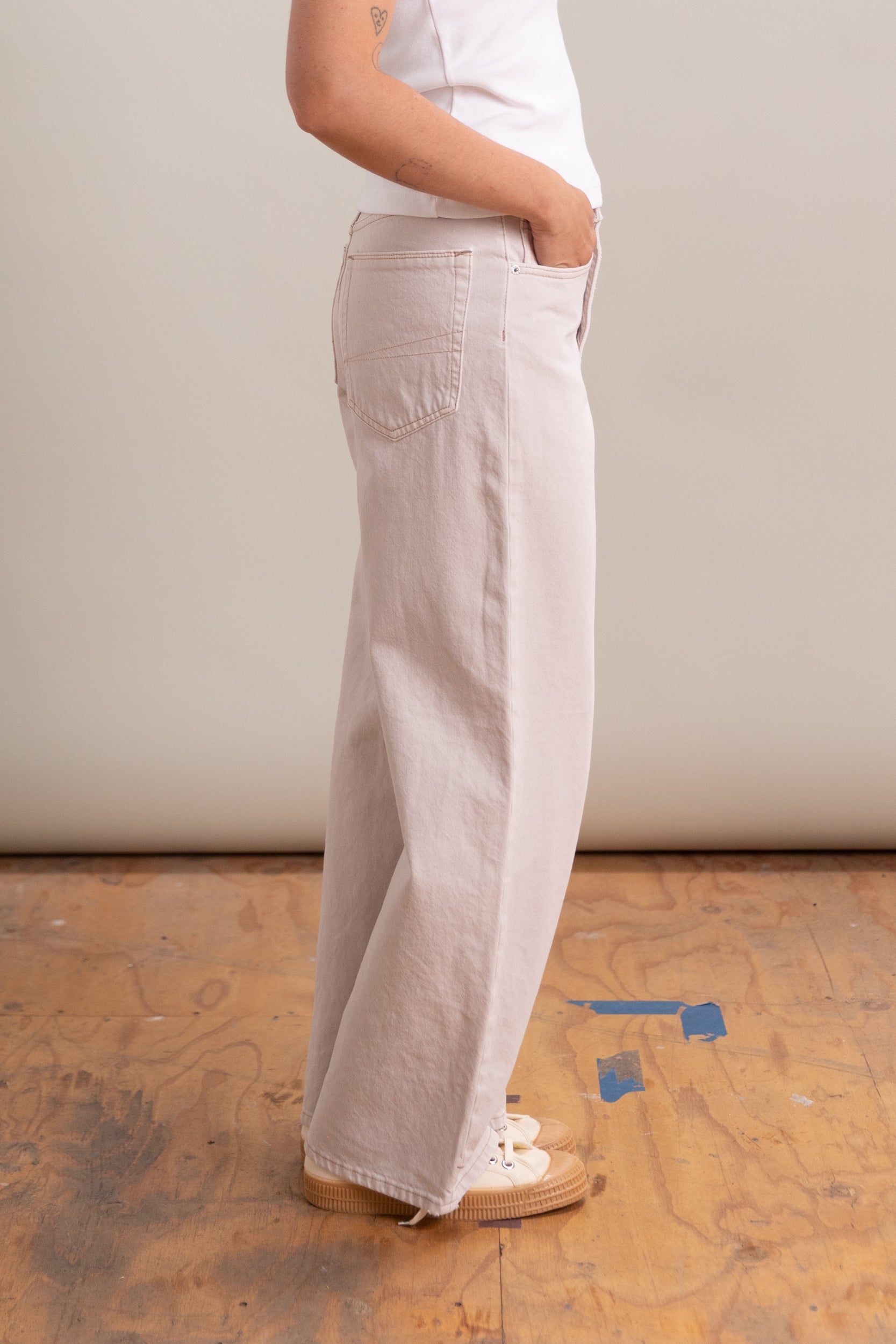 SLING JEANS IN SALT
