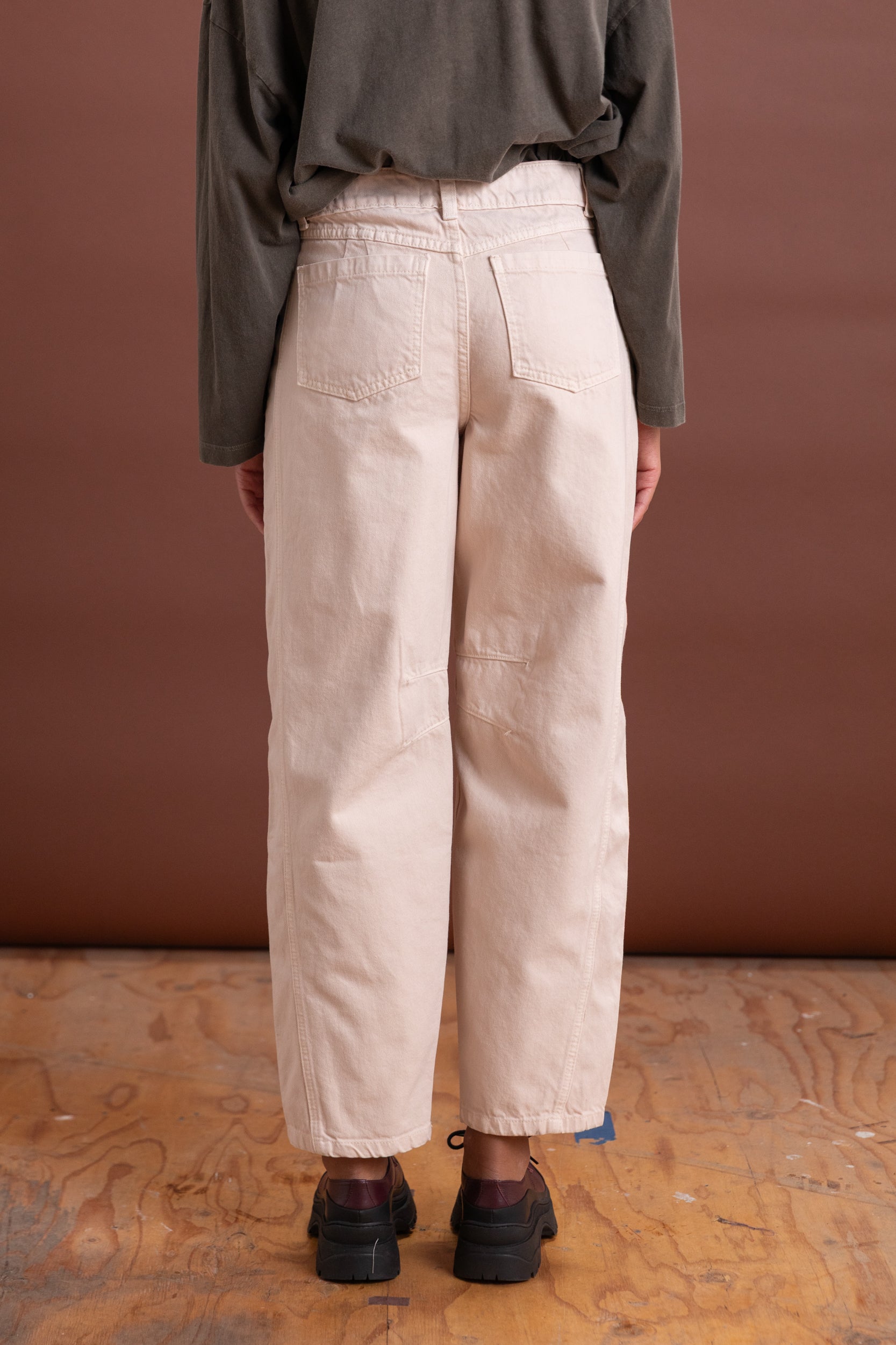 NICOLE PANT IN CREAM