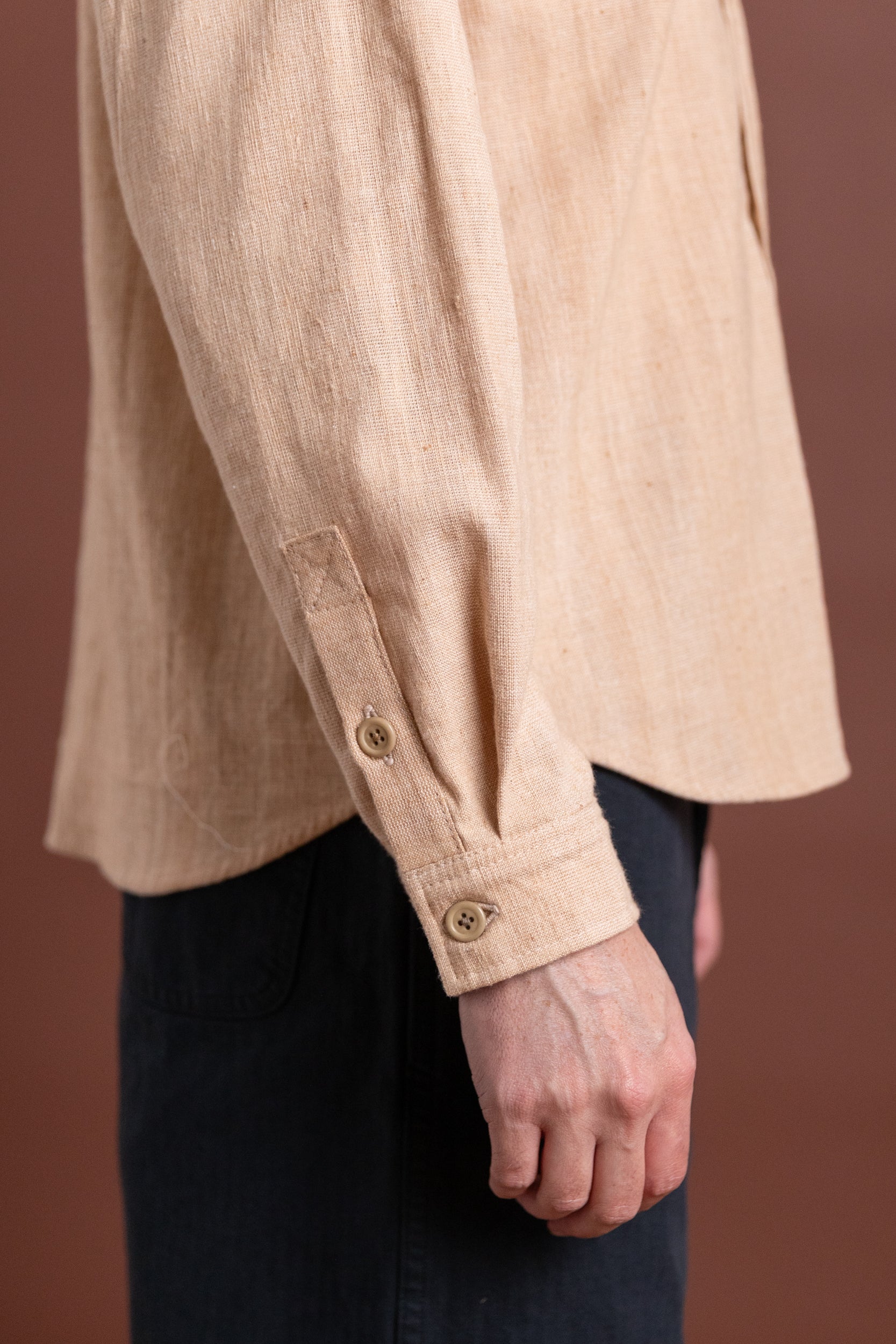 ENCINO PINTOR SHIRT IN NATURAL DYE