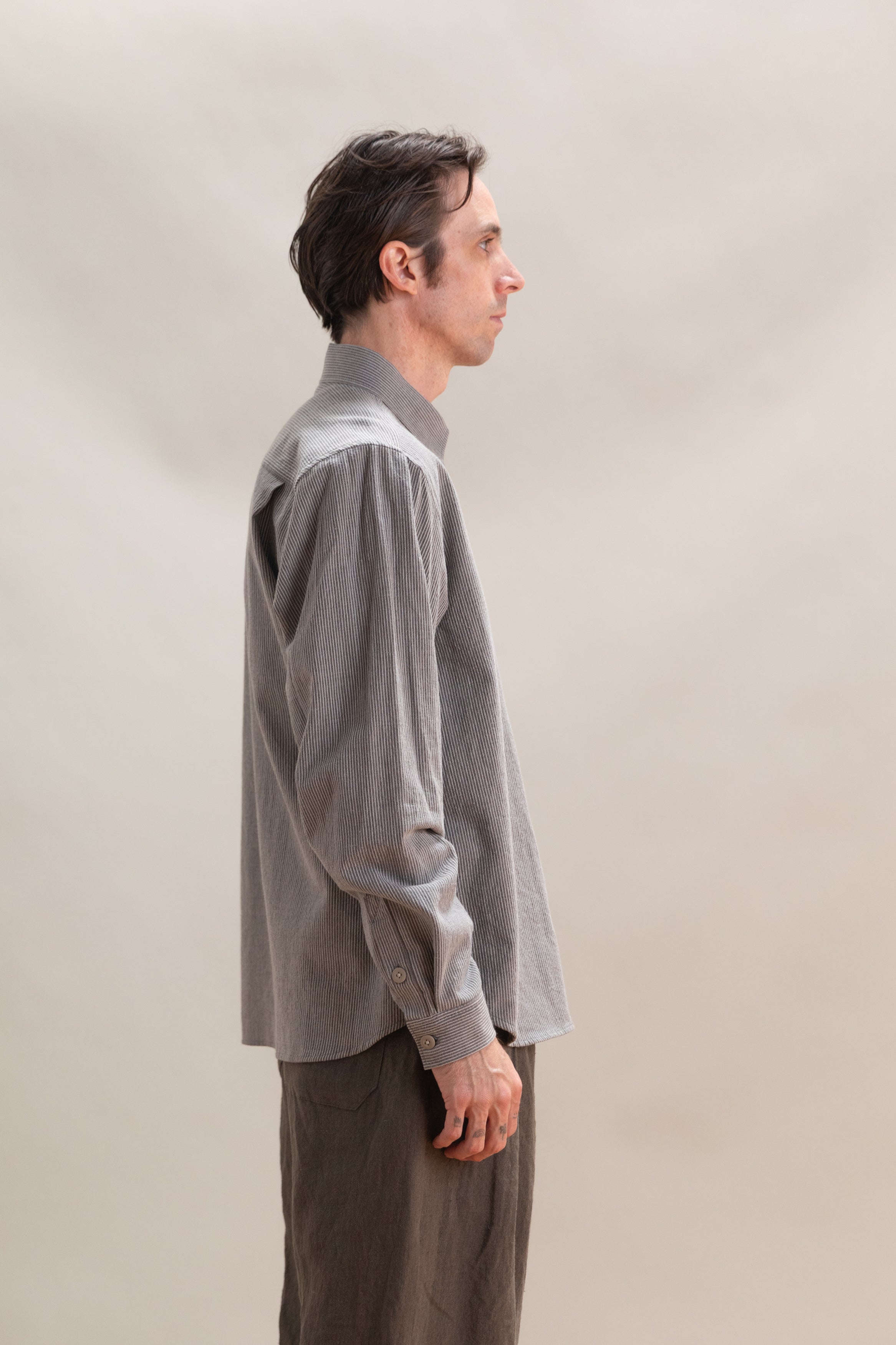 PINTOR SHIRT IN DAIMYO STRIPE COTTON