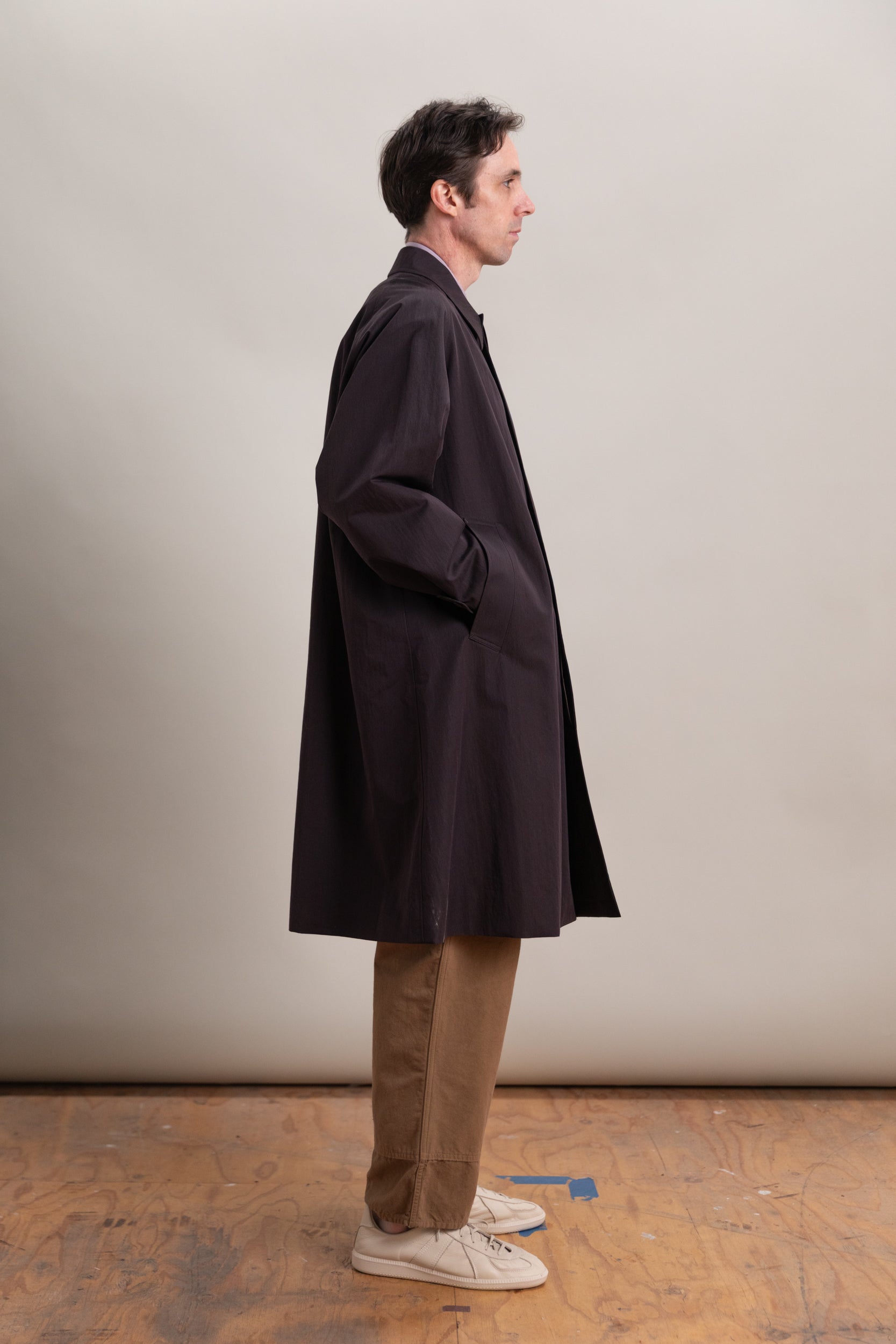 ジャケット・アウター Walkercoat WALKER COAT IN ESPRESSO COTTON NYLON WATER REPELLENT TWILL