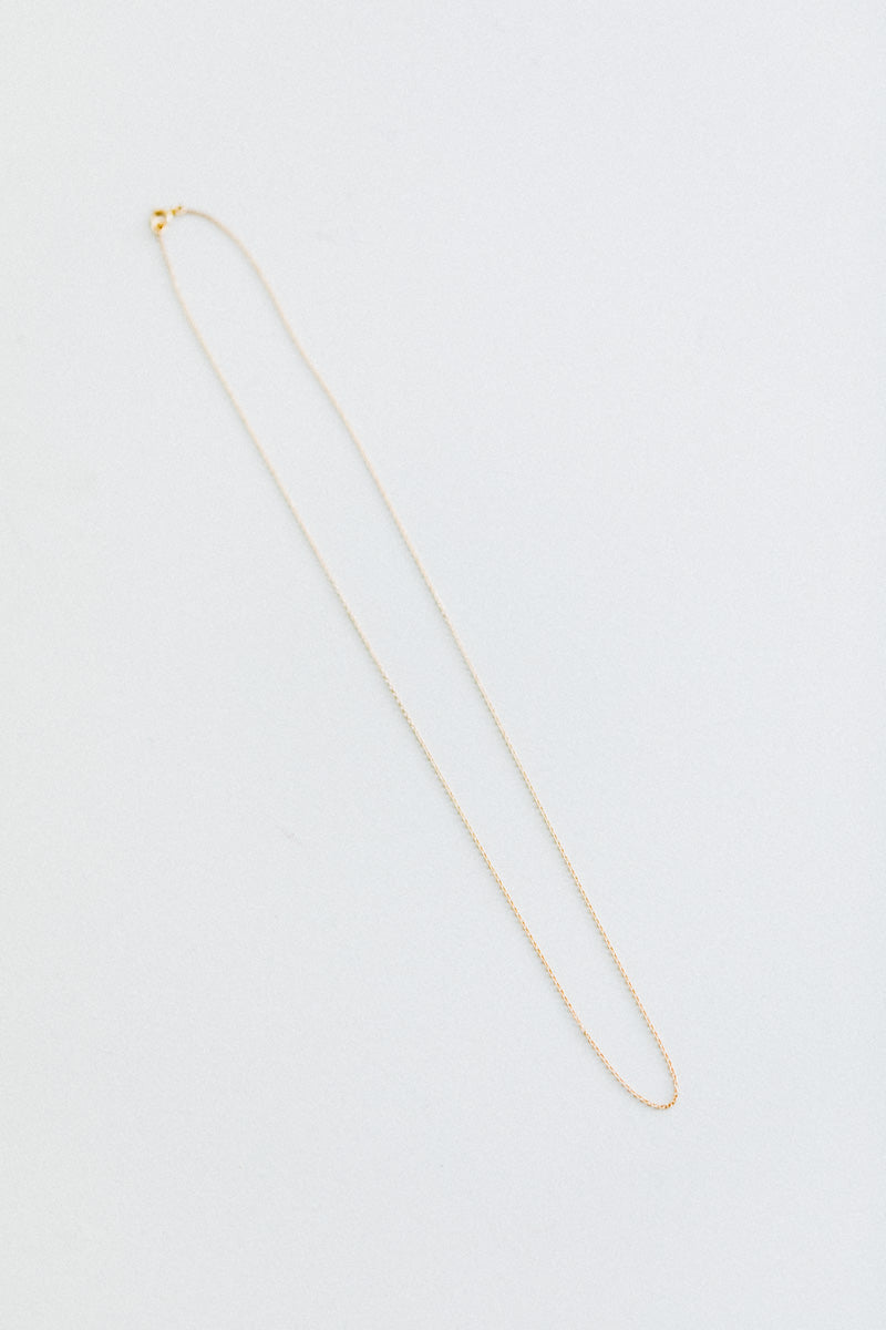 18" CHAIN NECKLACE IN 14K GOLD
