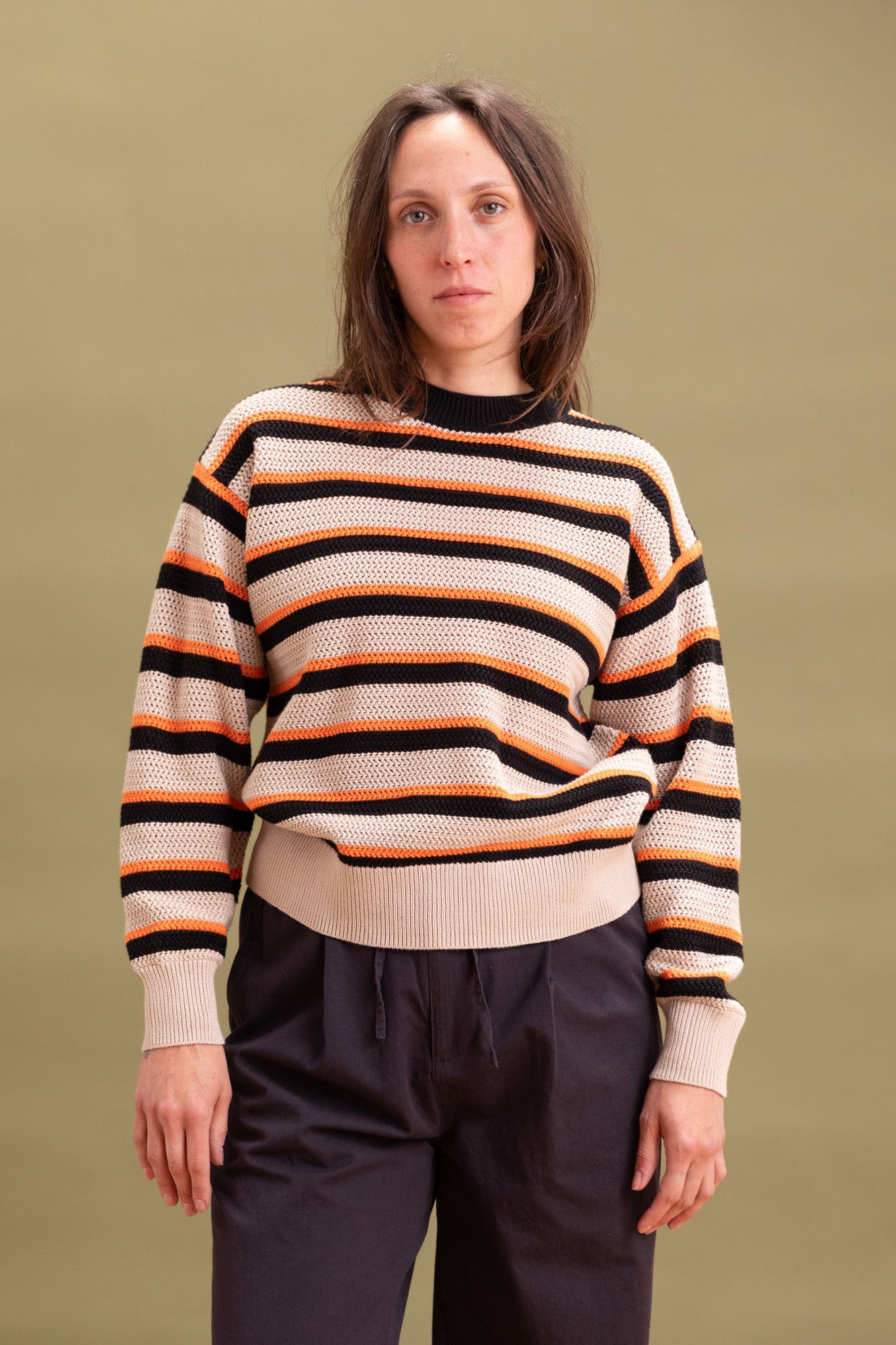 LAKESIDE CROCHET SWEATER