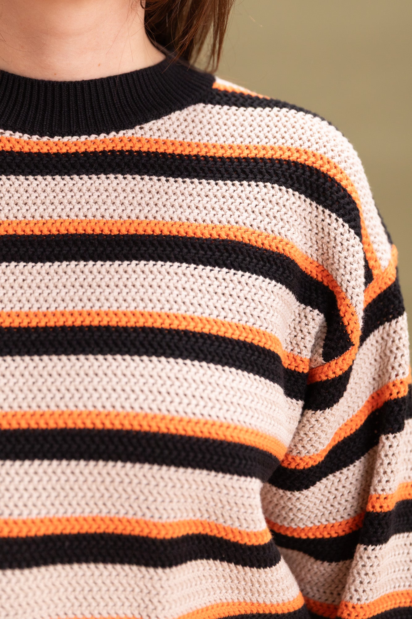 LAKESIDE CROCHET SWEATER