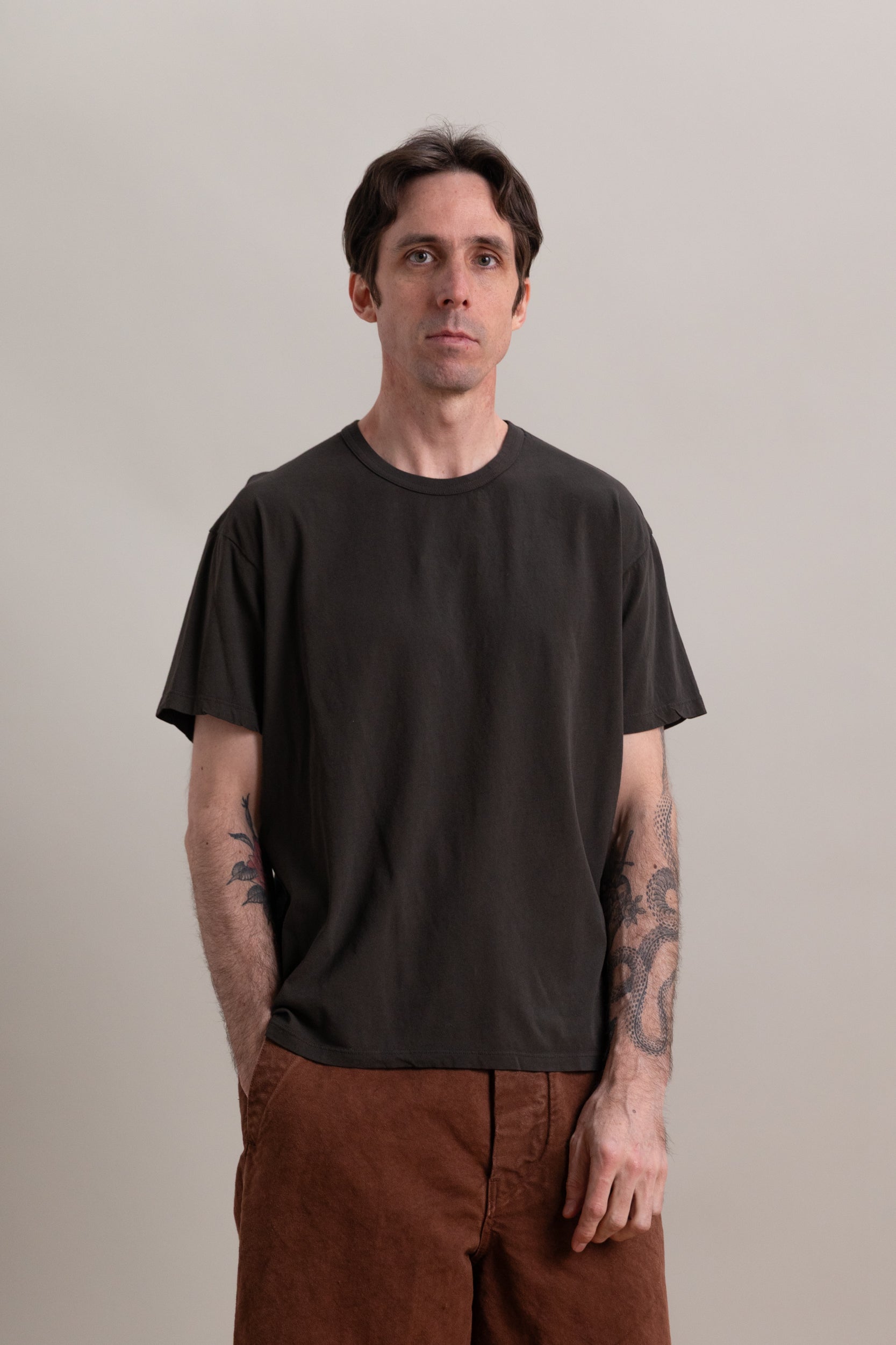 DRY LITE TEE SHIRT IN TIMBER